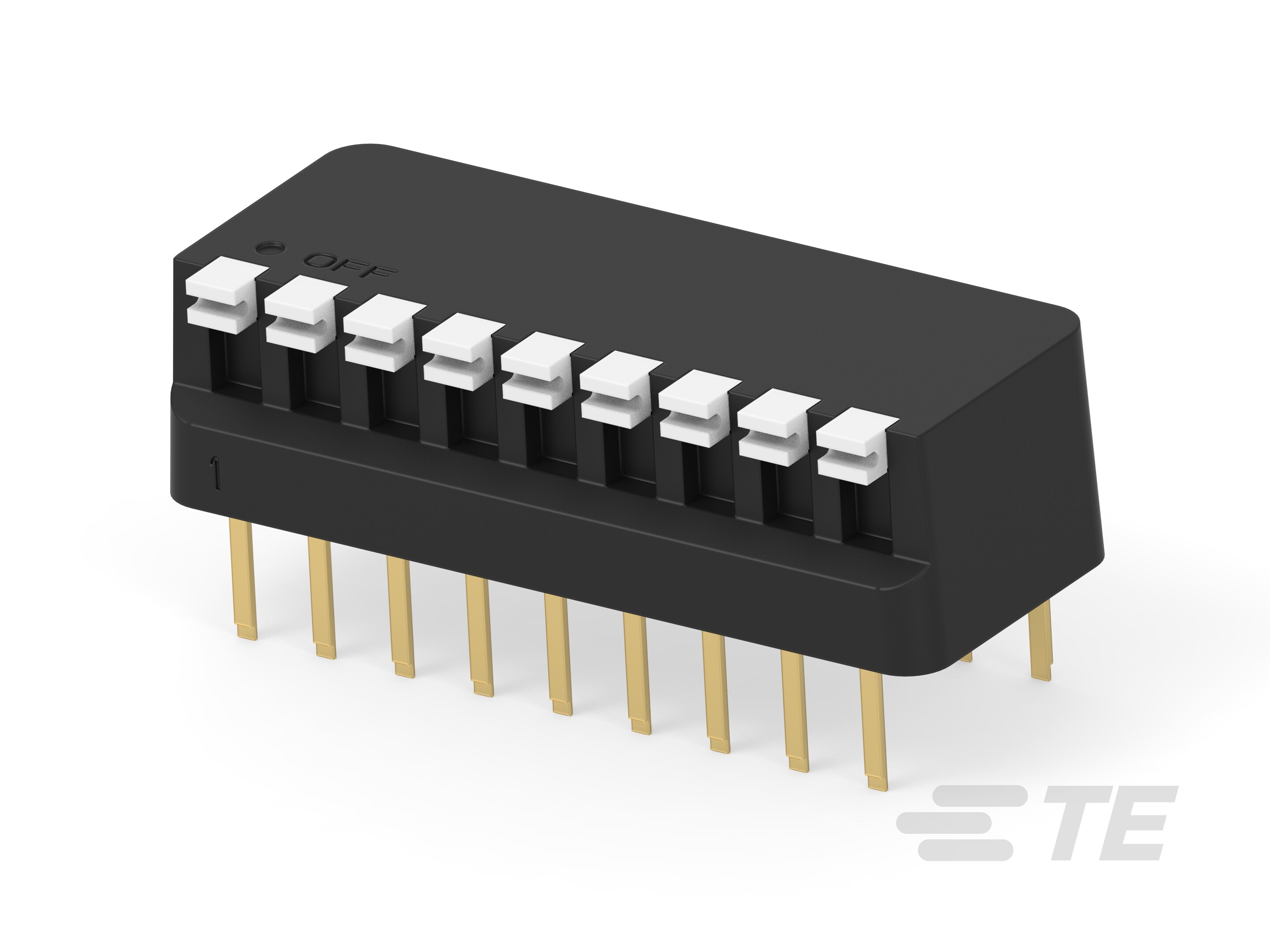RIGHT ANGLE DIP SW 9P AU-5435802-7
