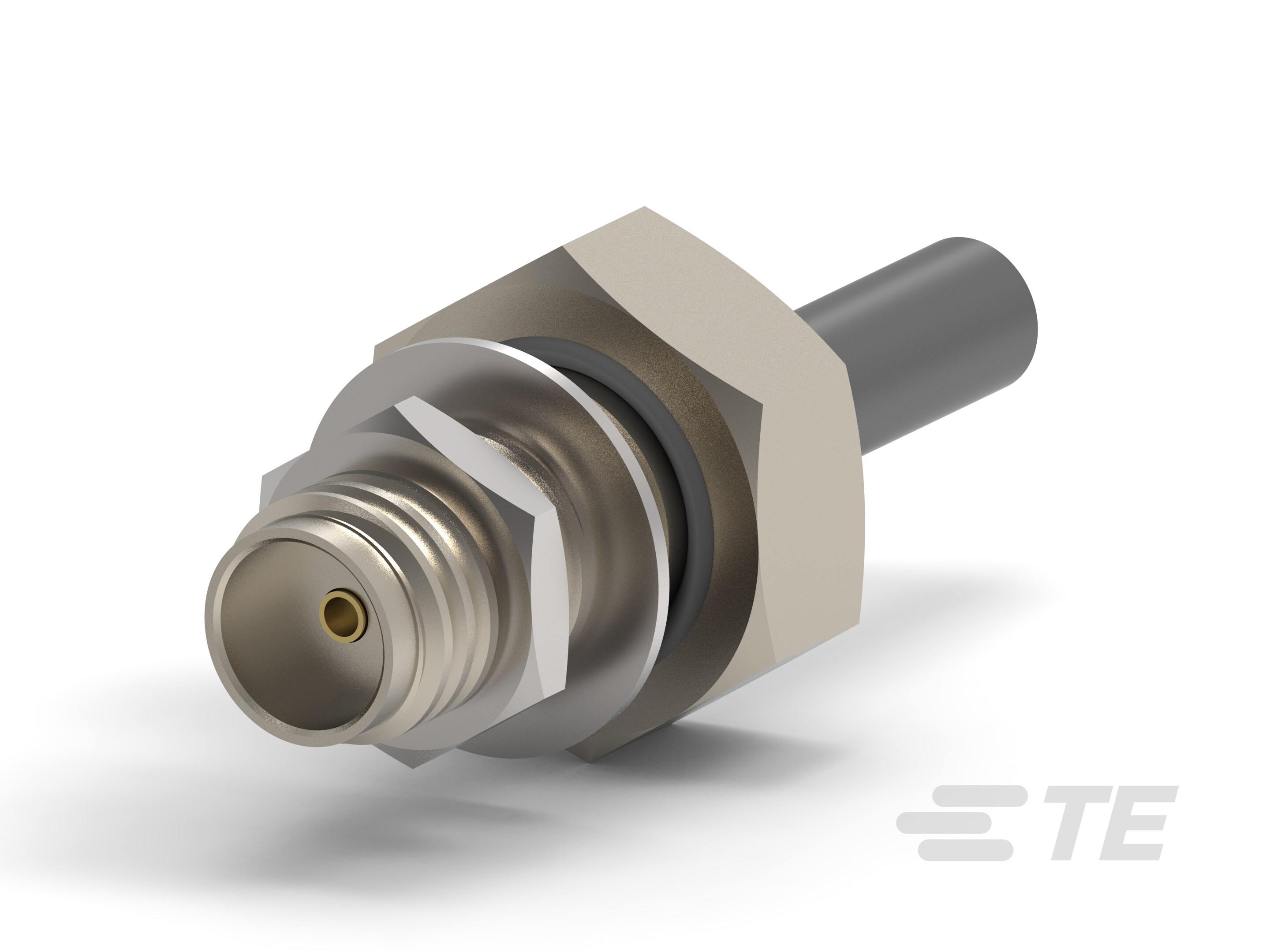 BULKHEAD JACK, SMA, HEX CRIMP-5447650-3