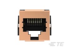 MJ,R/A,SMT,8P,PCB GRD,PNL STOP