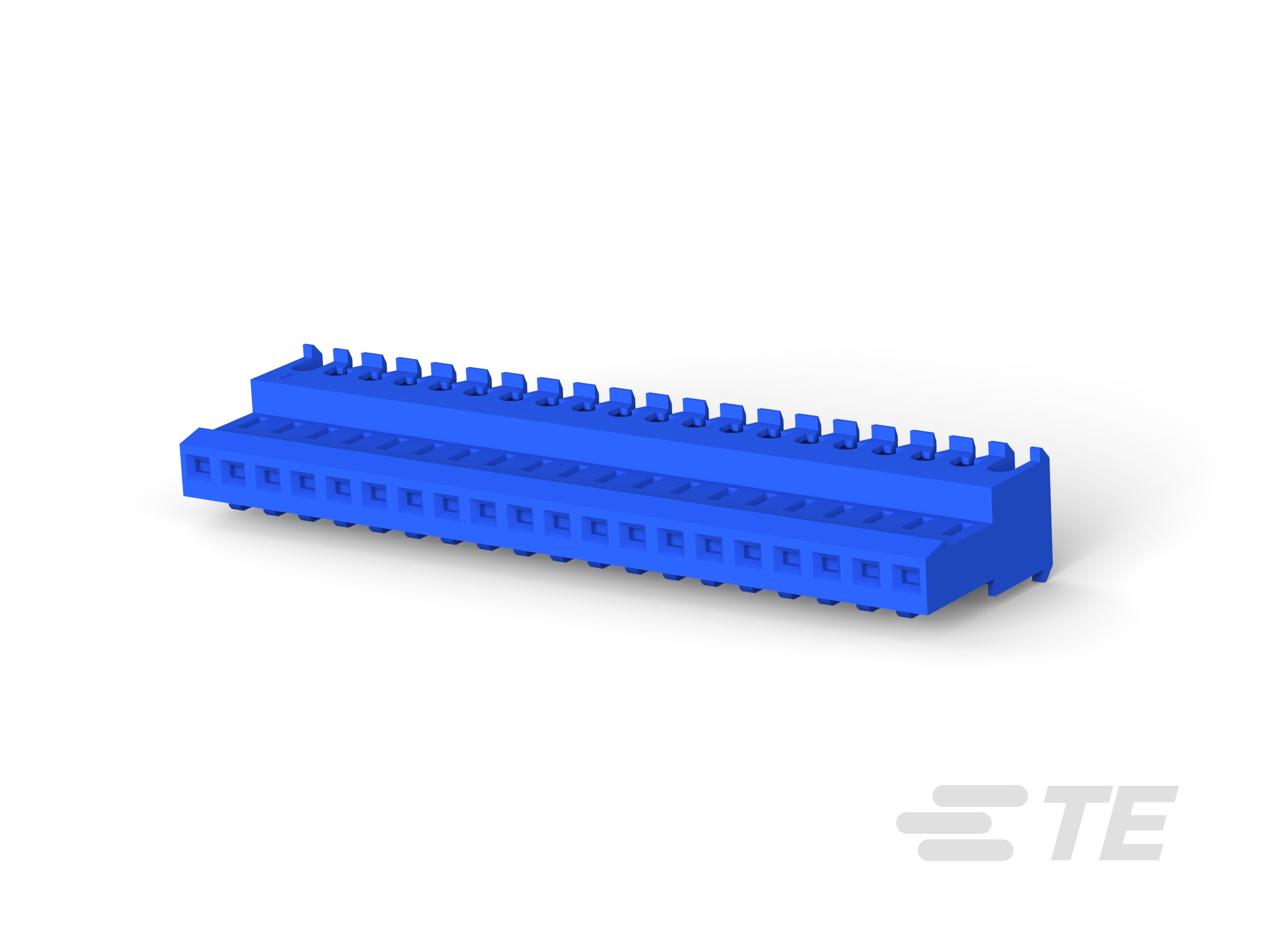 20P MTA100 FD THRU ASSY BLUE-5-640622-0
