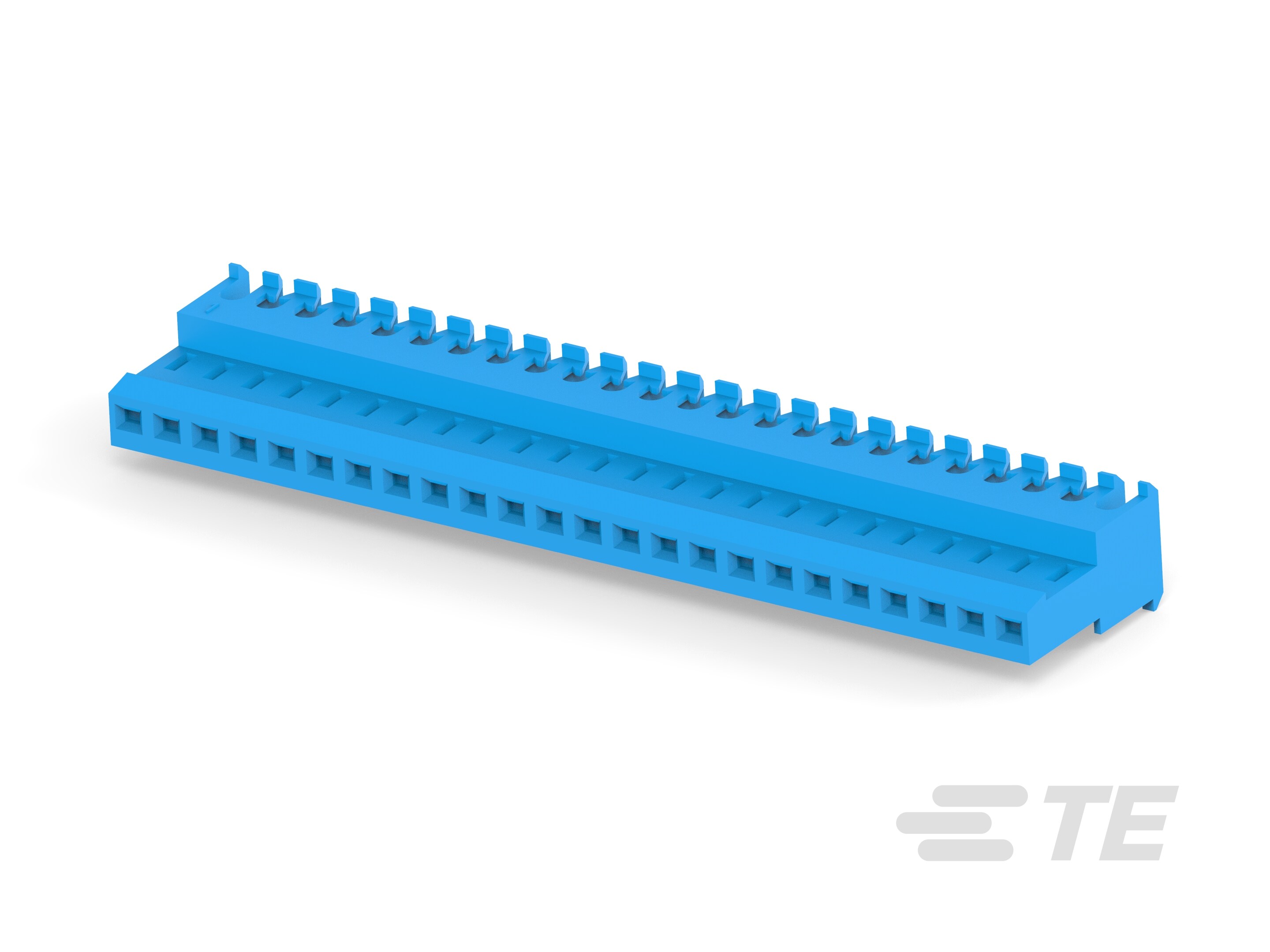 24P MTA100 FD THRU ASSY BLUE-5-640622-4