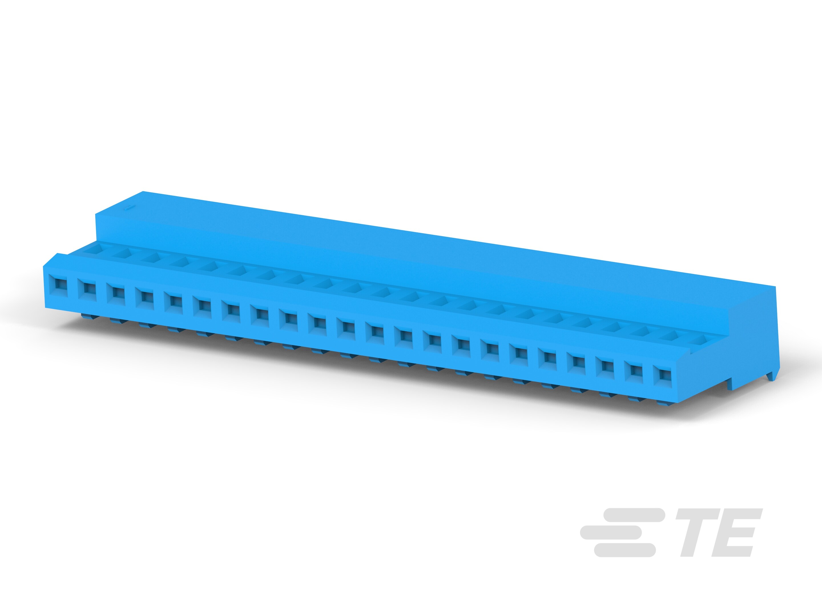 22P MTA100 CONN ASSY BLU LF-5-641192-2