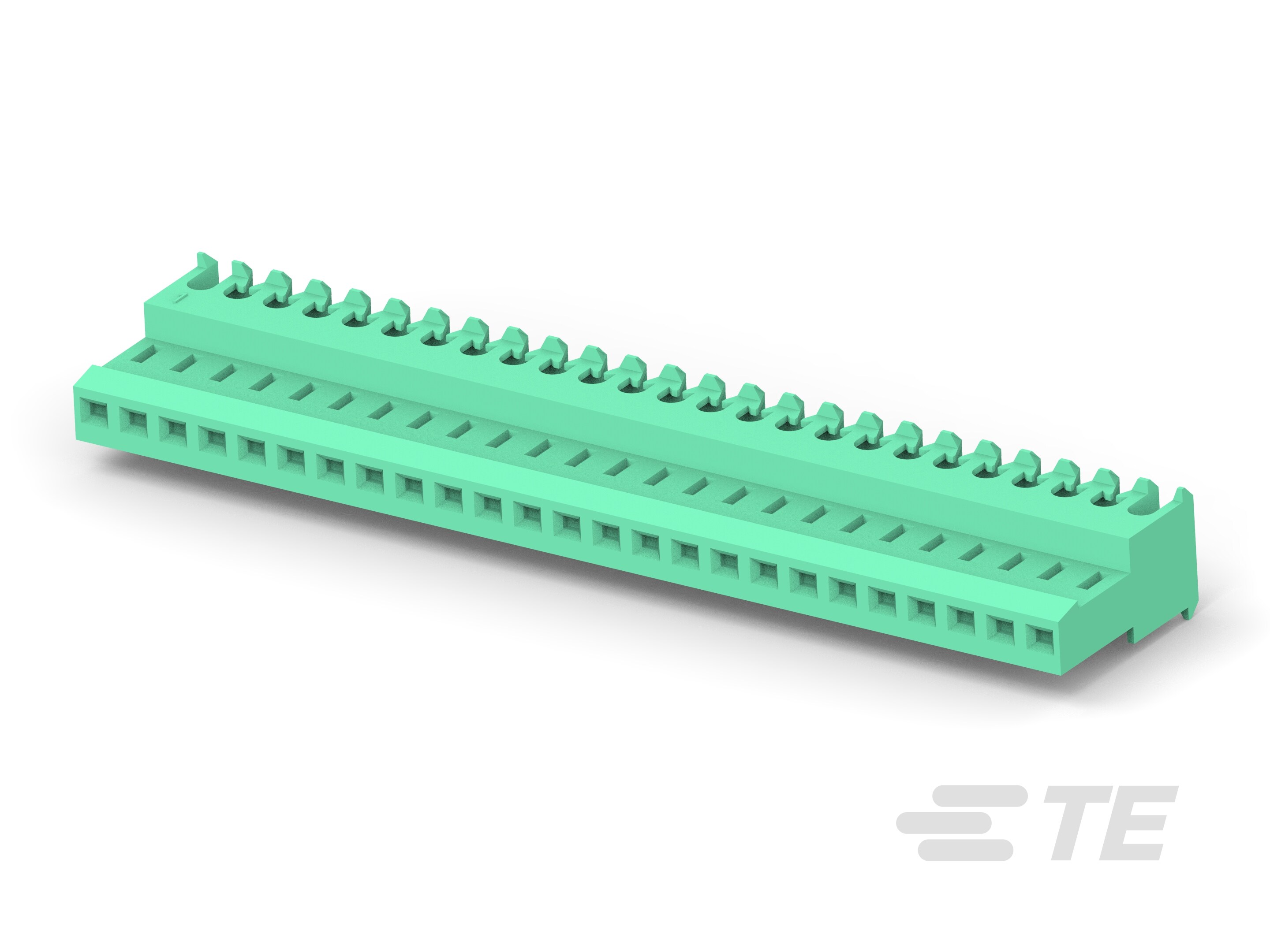 25P MTA100 CONN ASSY GRN LF-5-641201-5