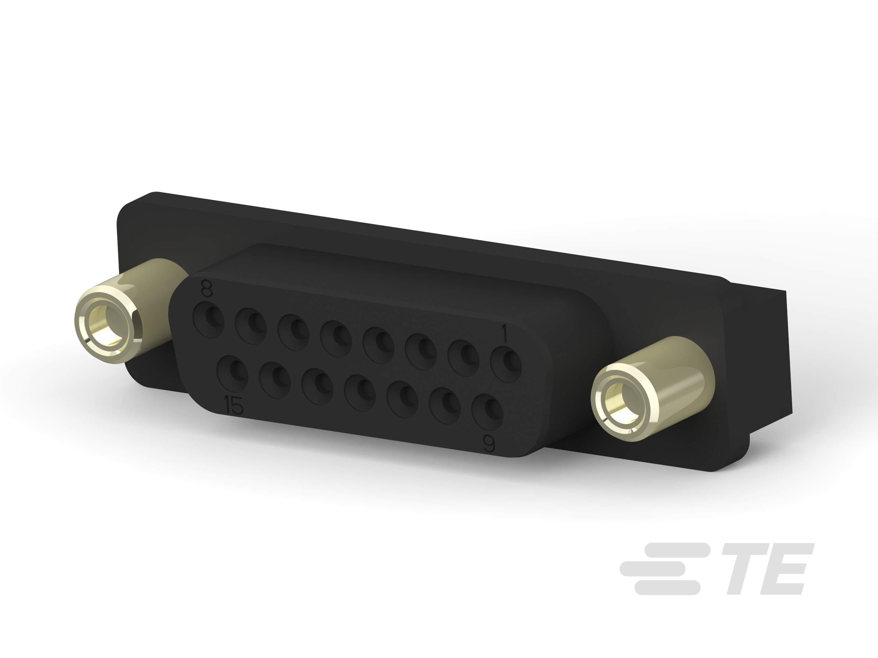HD-20 RCPT 15P VERT FFSCRLK-5745077-3
