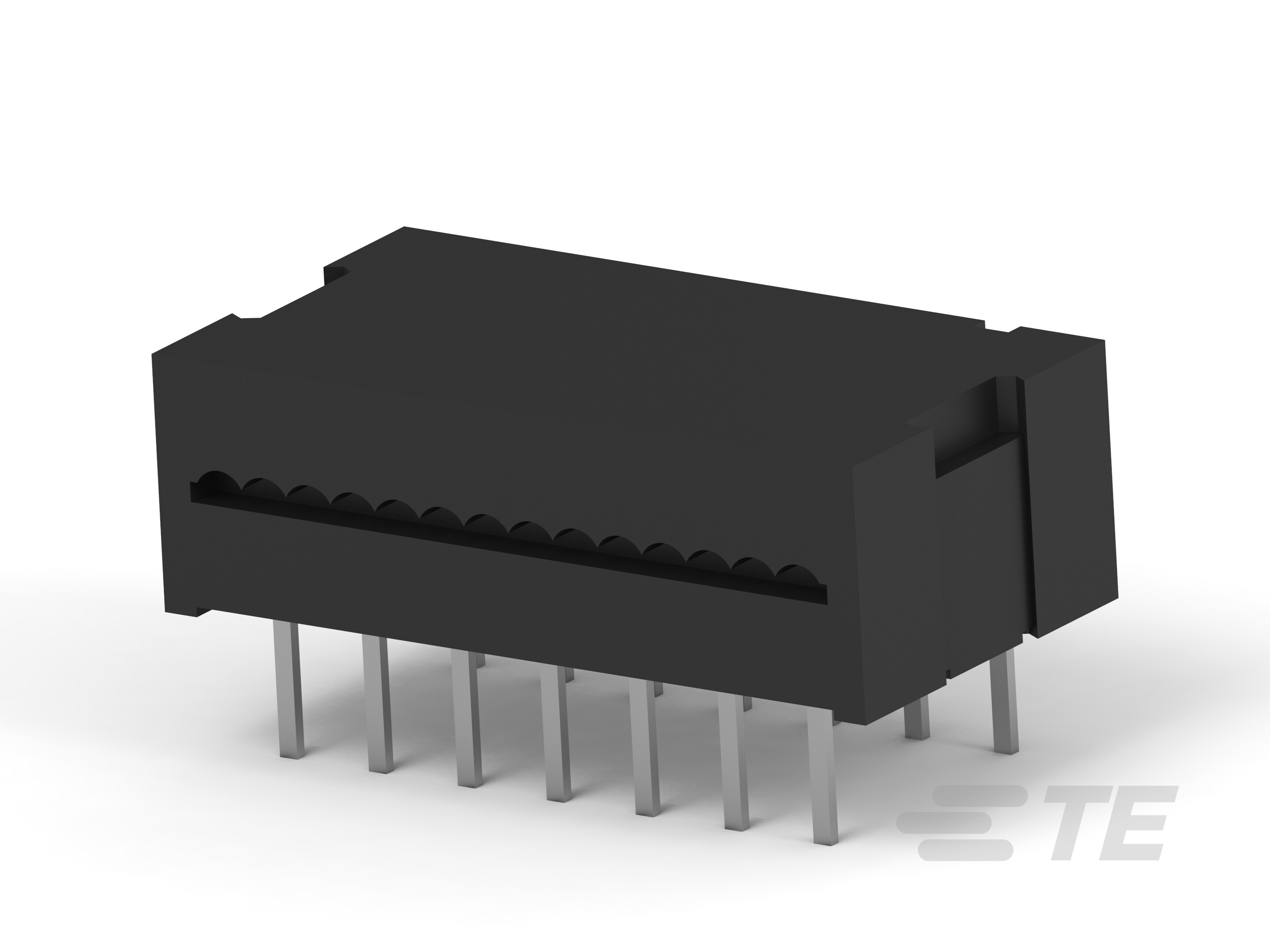 14 DIP PLUG CONN-W/COVER-5746613-2