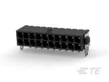 20 Positions AMP 3 mm Receptacle TE CONNECTIVITY 2-794617-0-Connector Housing Micro MATE-N-LOK Series 