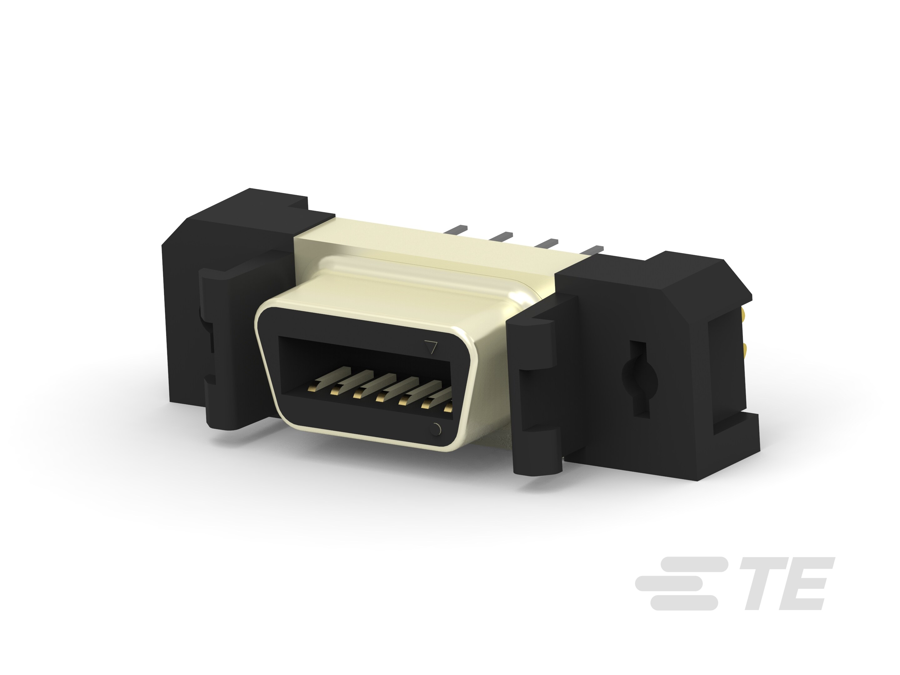 CHAMP D-Sub Receptacle Assembly: Vertical, 1.27mm-CAT-020-DRCV127