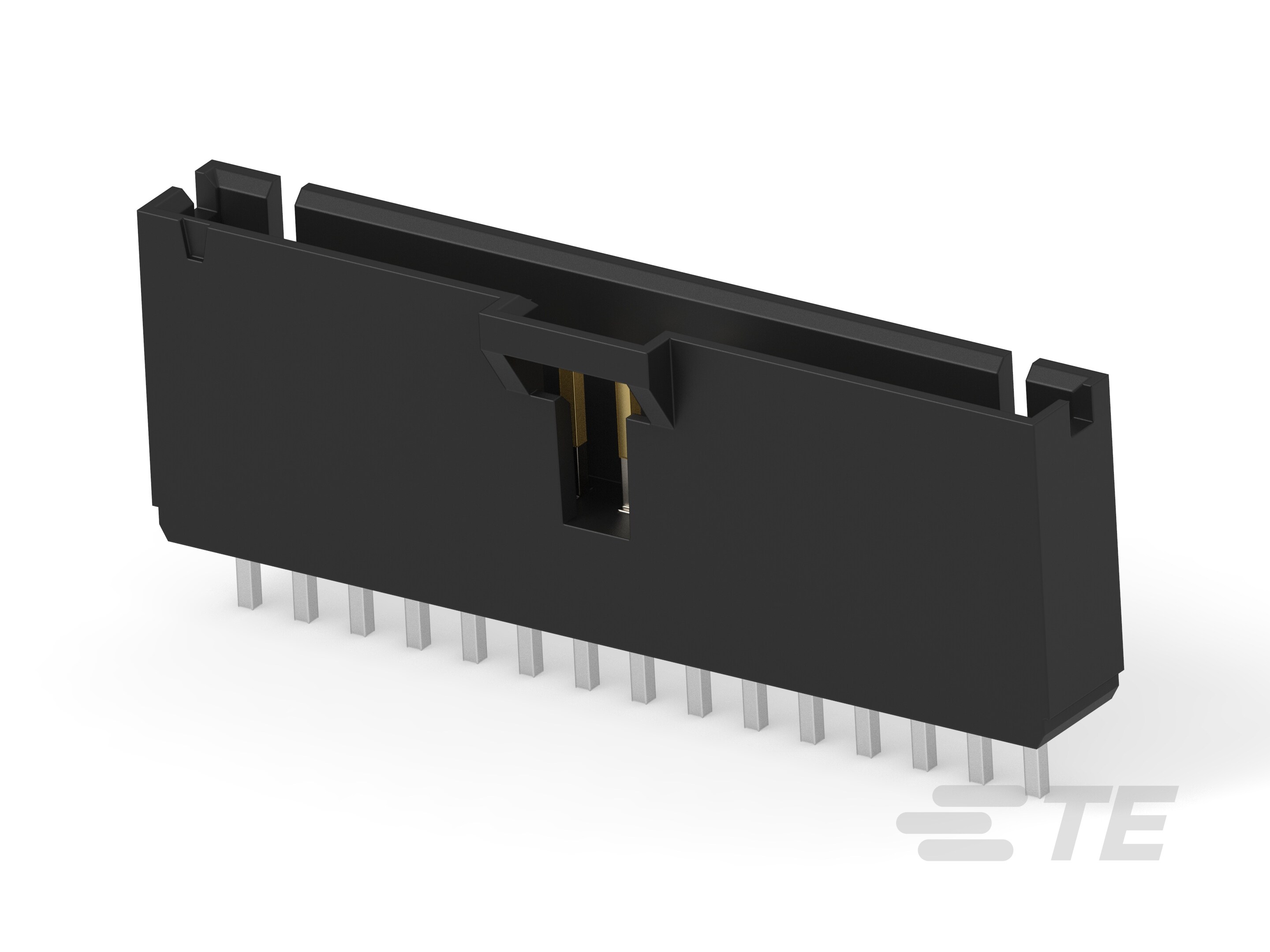 15 MTE HDR SRST LATCH .100CL-6-104910-4