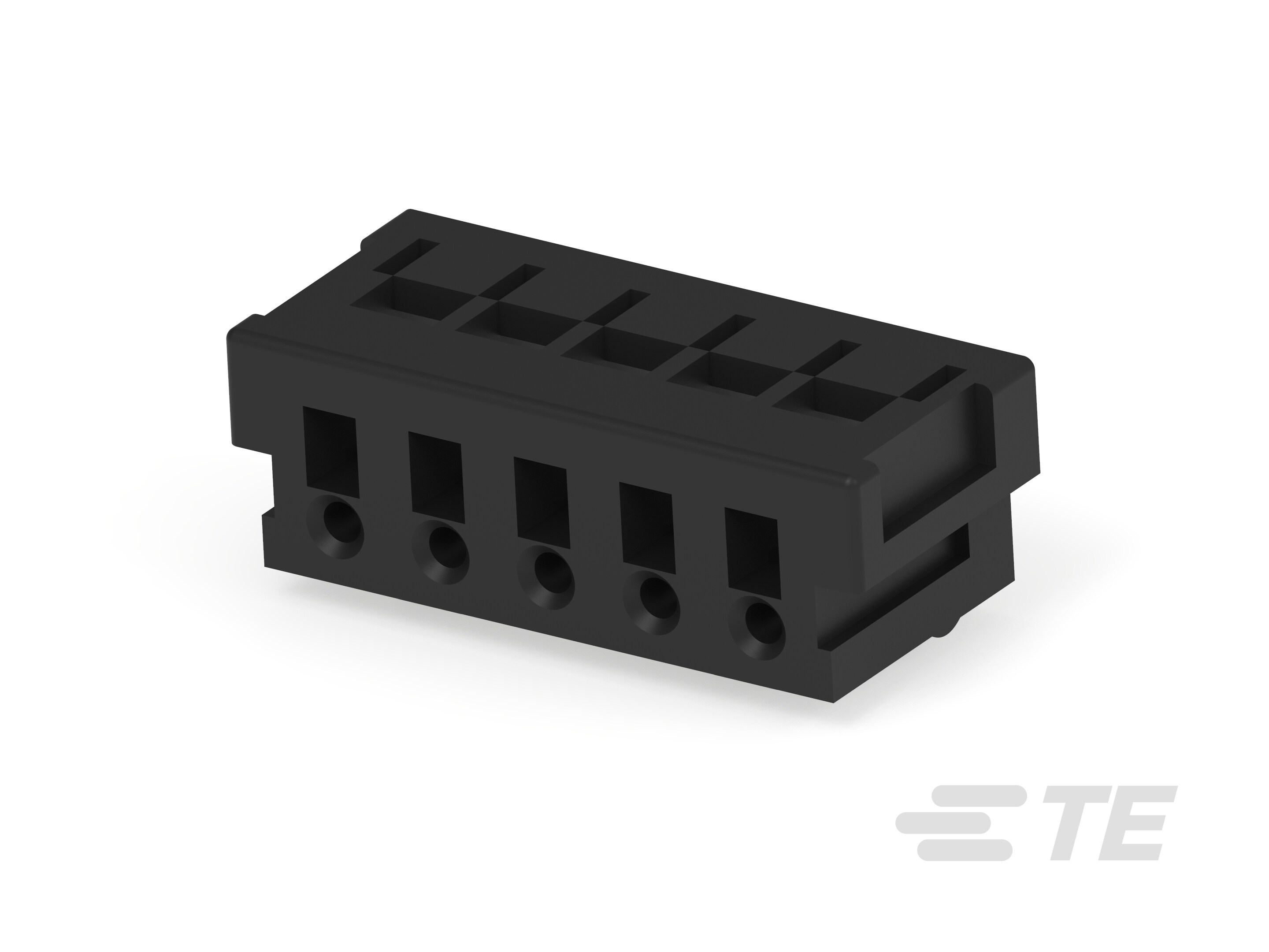 CT CRIMP REC HSG 5P BLACK-6-175778-5