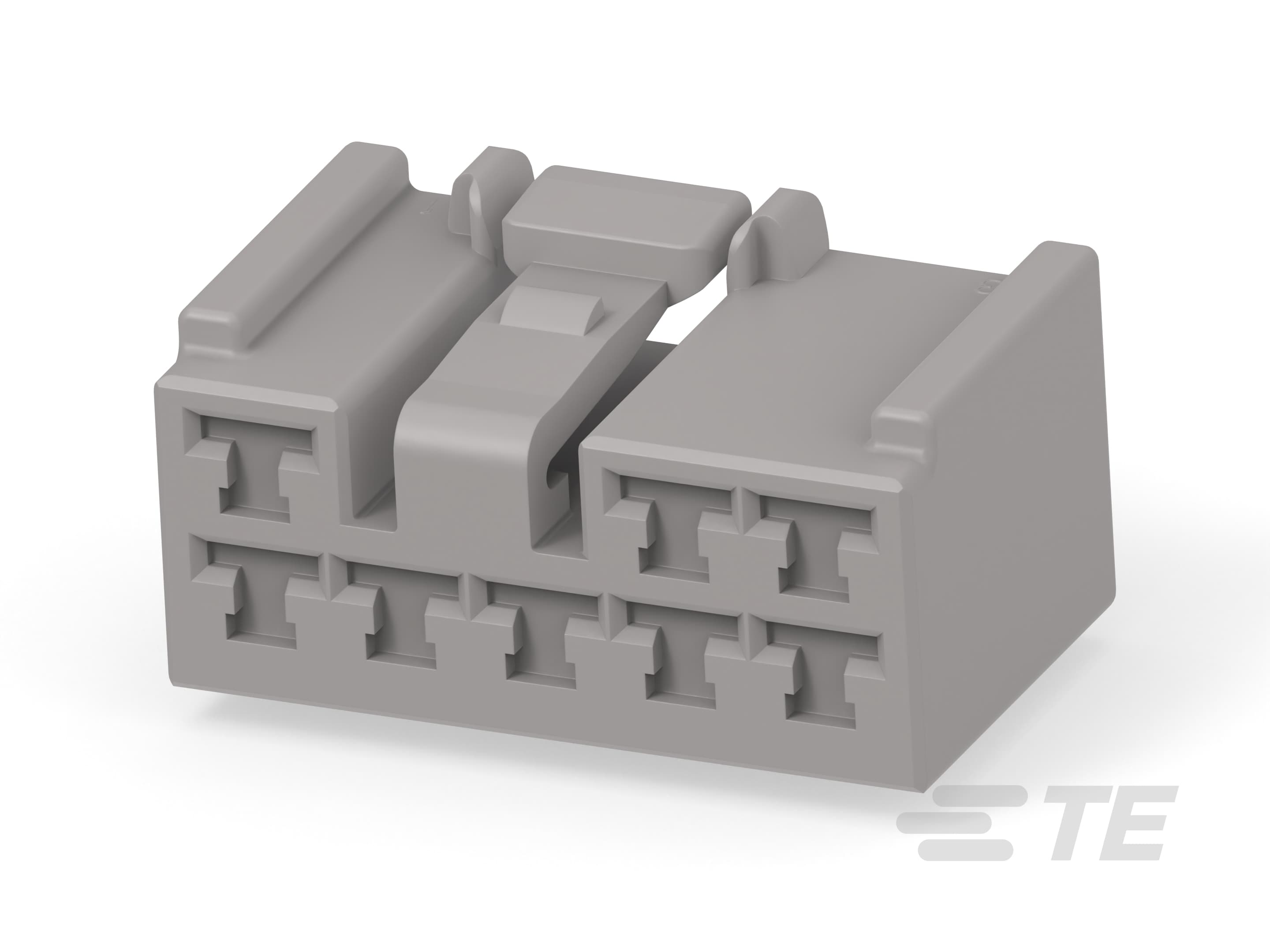 FF 187 PLUG 8P ASSY LIGHT GRAY-6-316441-6