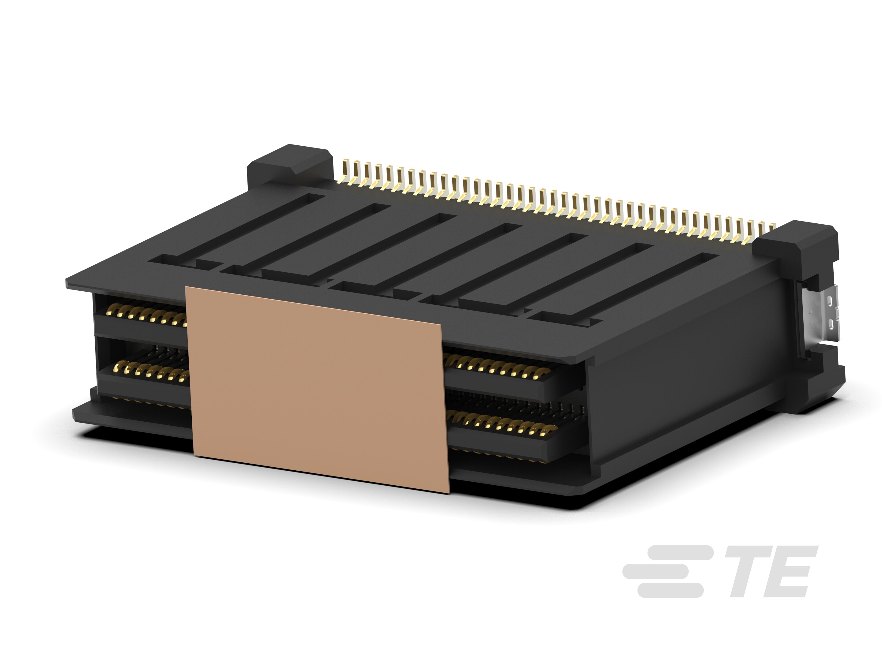 MICRO STACK HDR ASSY 8OP H=20-6376609-3