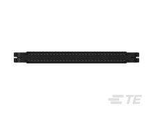 Connect 35021 Clip Per Bordi Tipo D Nere - 25 Pezzi, Per Tessuti E Pannelli