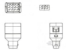 RECP ASSY-65003-06N