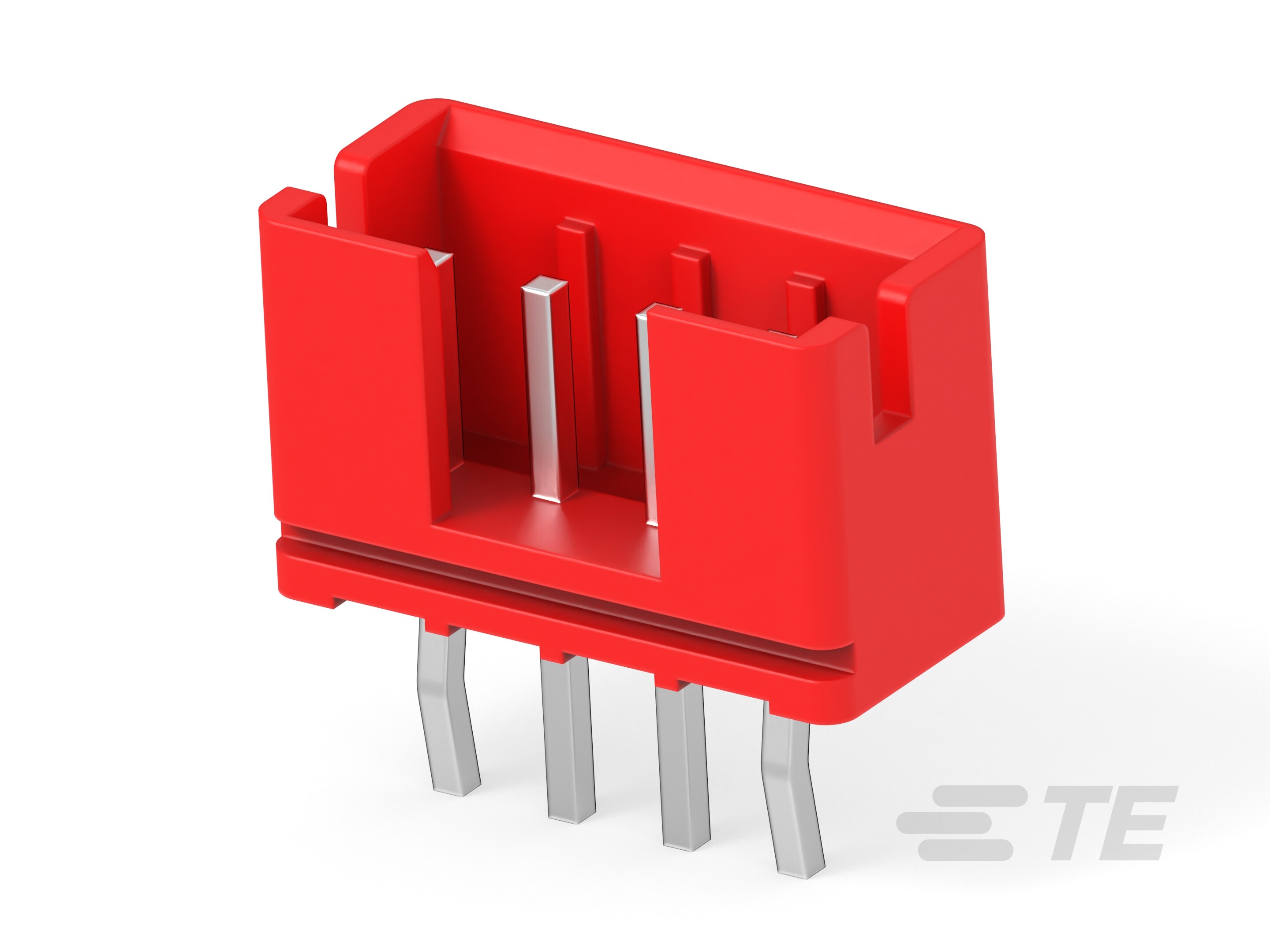 HPI 2.0mm,HDR,4posVertical,Red-8-440054-4