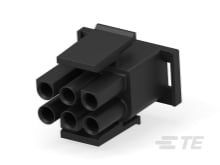 06P UMNL PLUG HSG 150C BLK, SP-8-794535-1