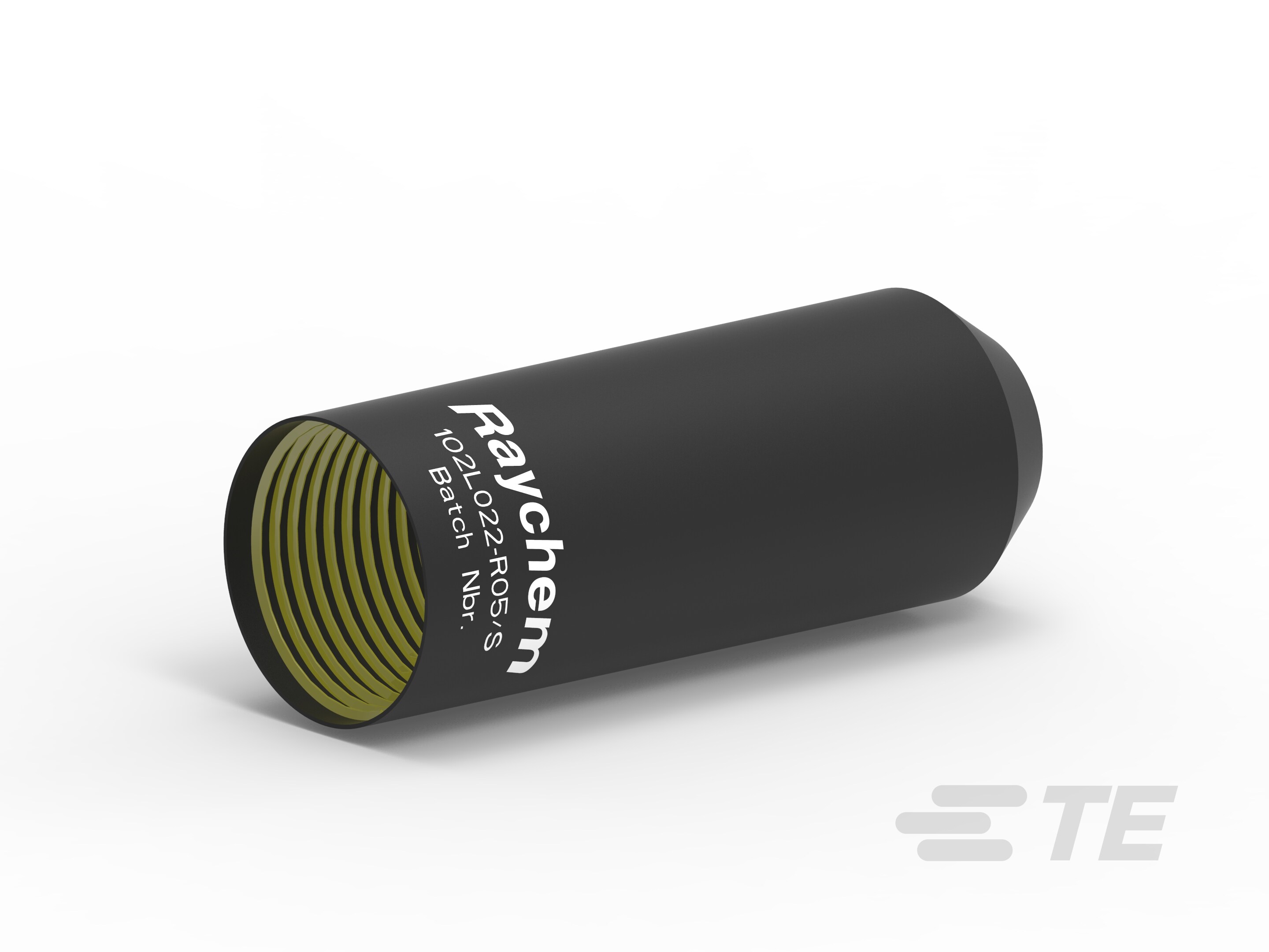 thumbnail image 2 of Raychem UBGA 4x35-150 Heat Shrink End Cap - 1kV Voltage Resistant, 56mm Black (Tyco) 2 of 12
