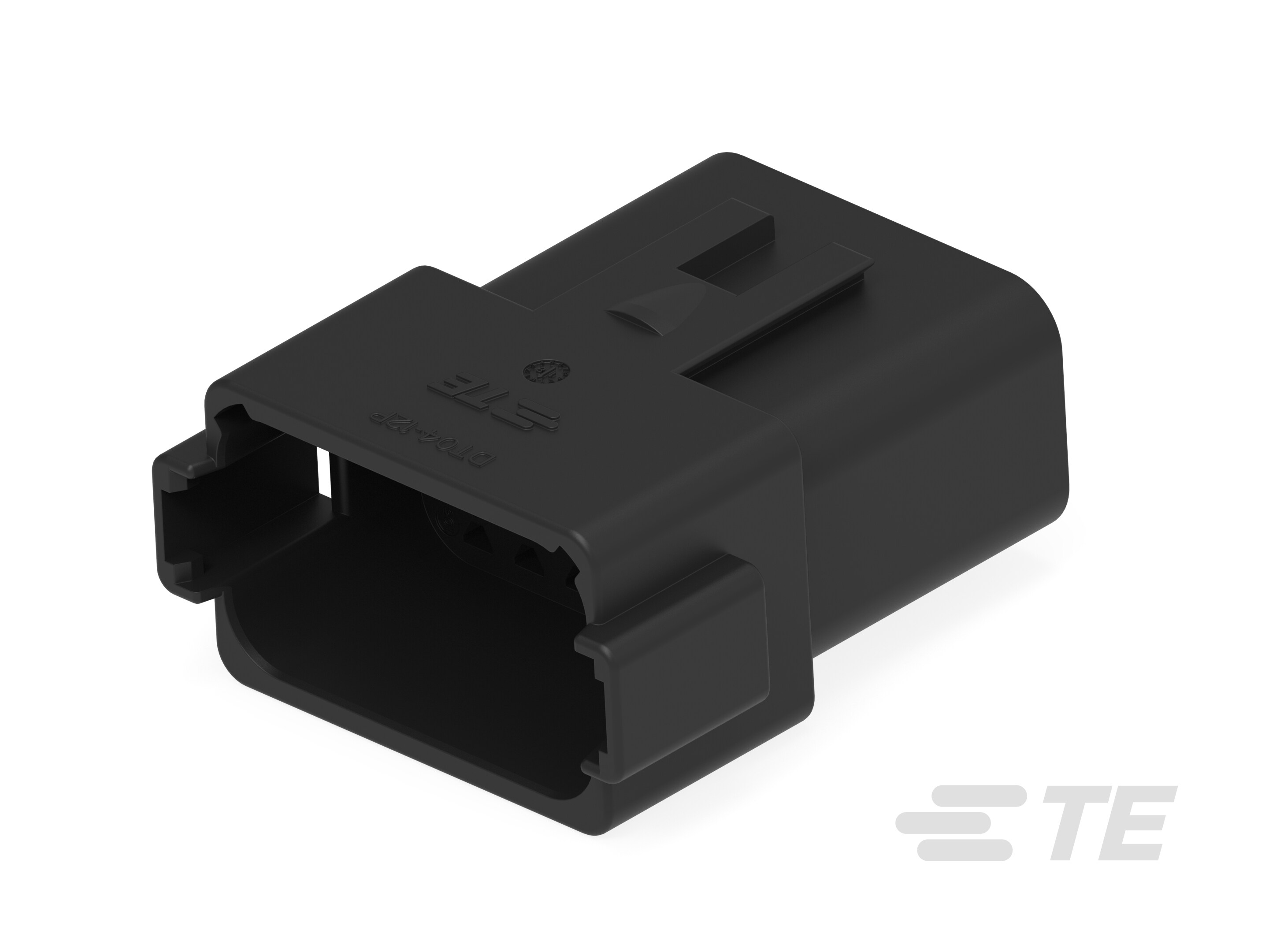 REC, 12P, BLK, N, B-DT04-12PB
