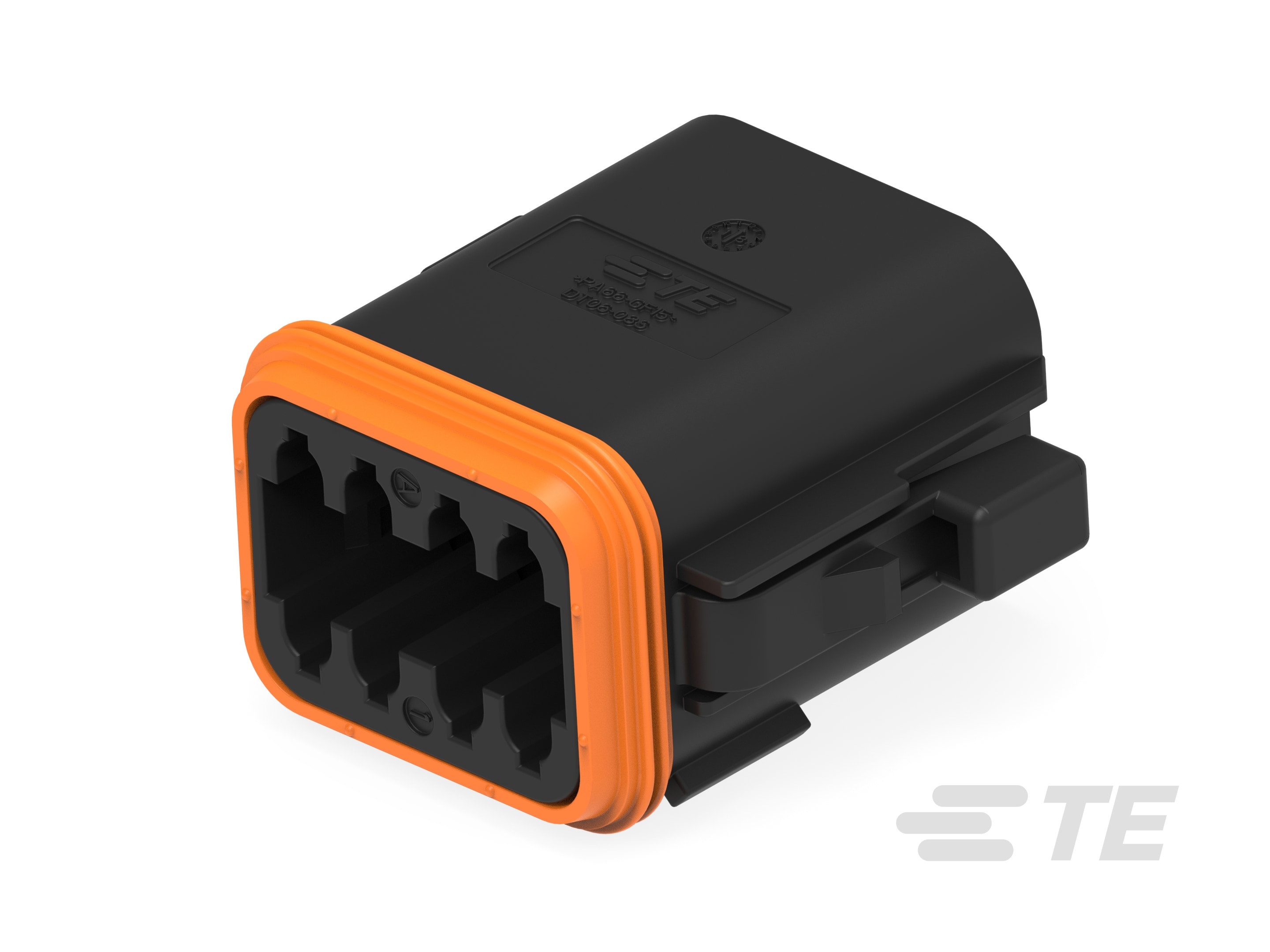 PLG, 8P, BLK, N, B-DT06-08SB