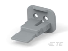 WEDGE LOCK, 2P, PLG, GRY, SL RET, DT, A-W2SA-P012