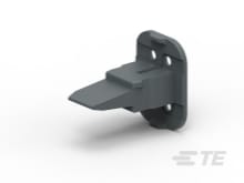 WEDGE LOCK, 4P, PLG, BLK, SL RET, DT, B-W4SB-P012