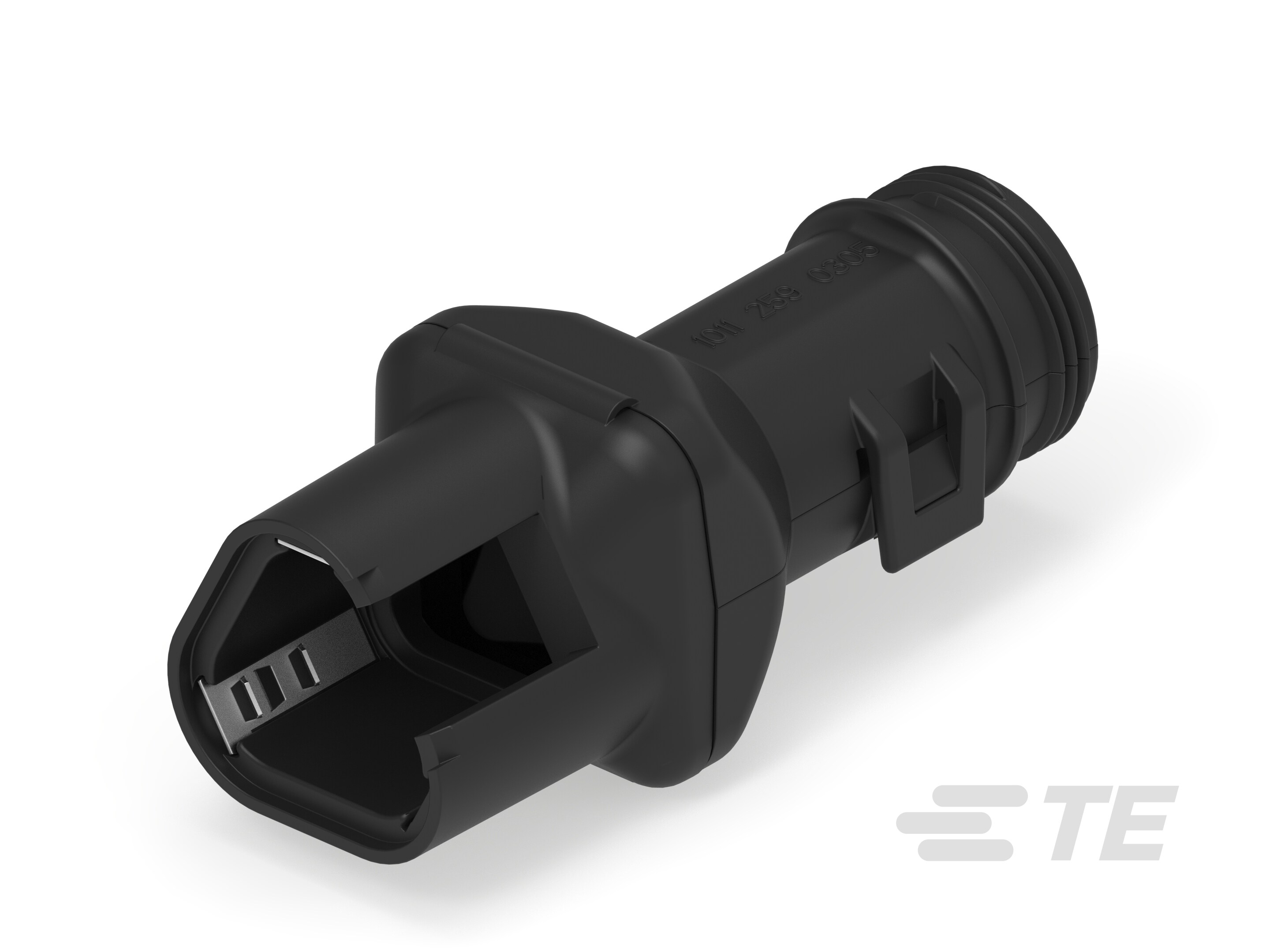 DT BACKSHELL 180  3way plug strain rel.-1011-259-0305-V2