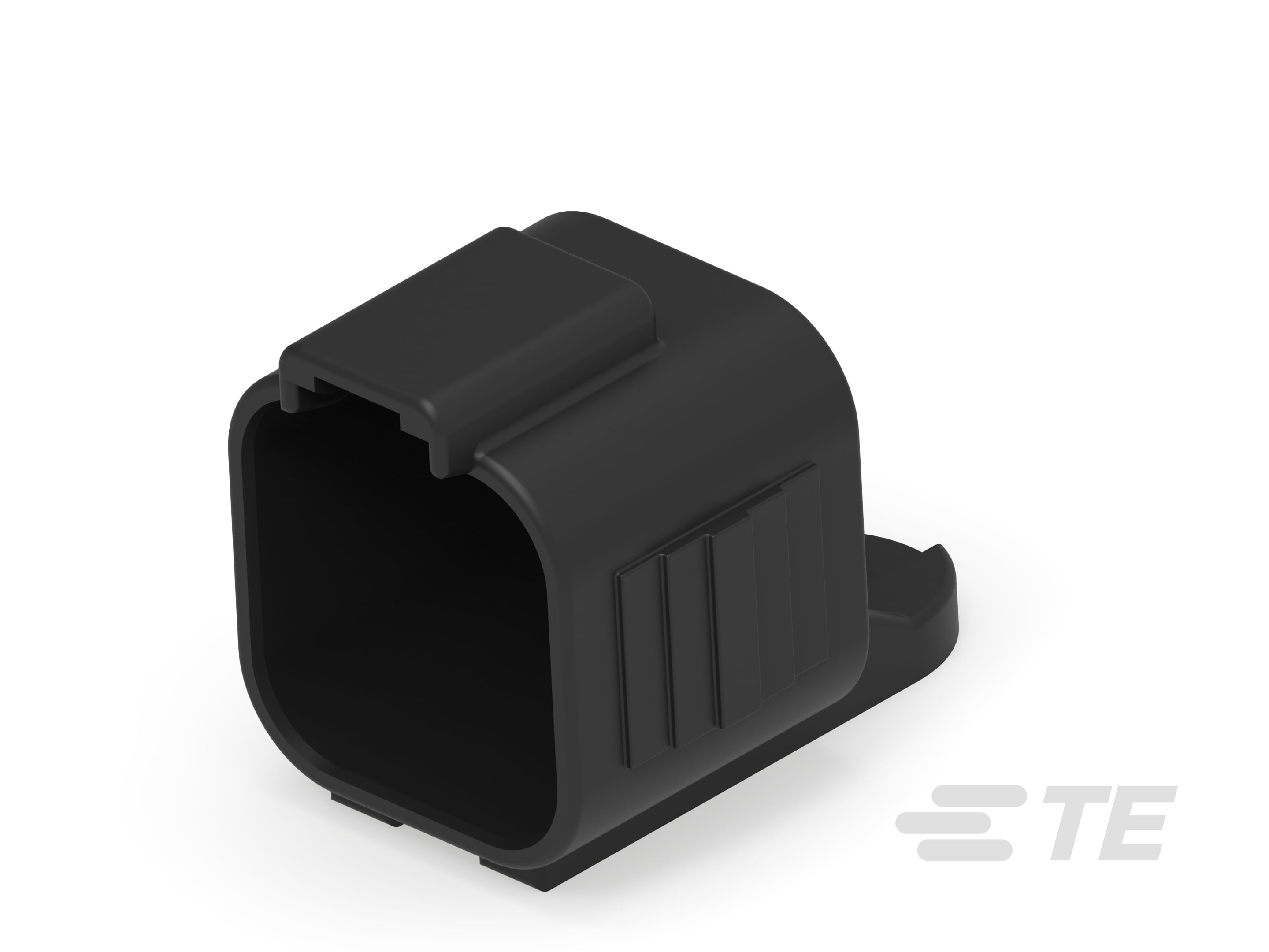 DUST CAP, 6P, PLG, BLK, DT-1011-347-0605
