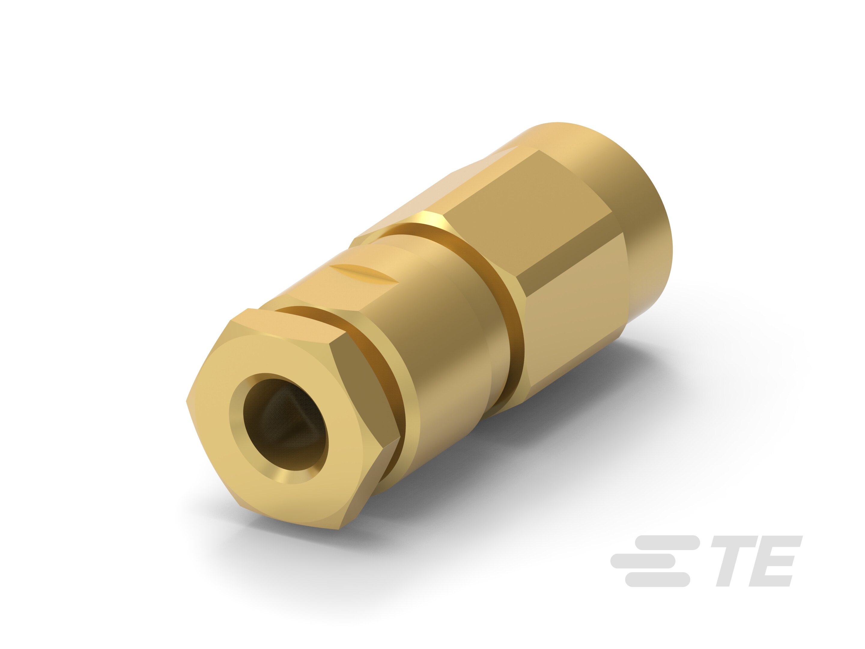SMC Str Plg PS 50Ohm Gold Pltd RG174A/U,-1-1337607-0