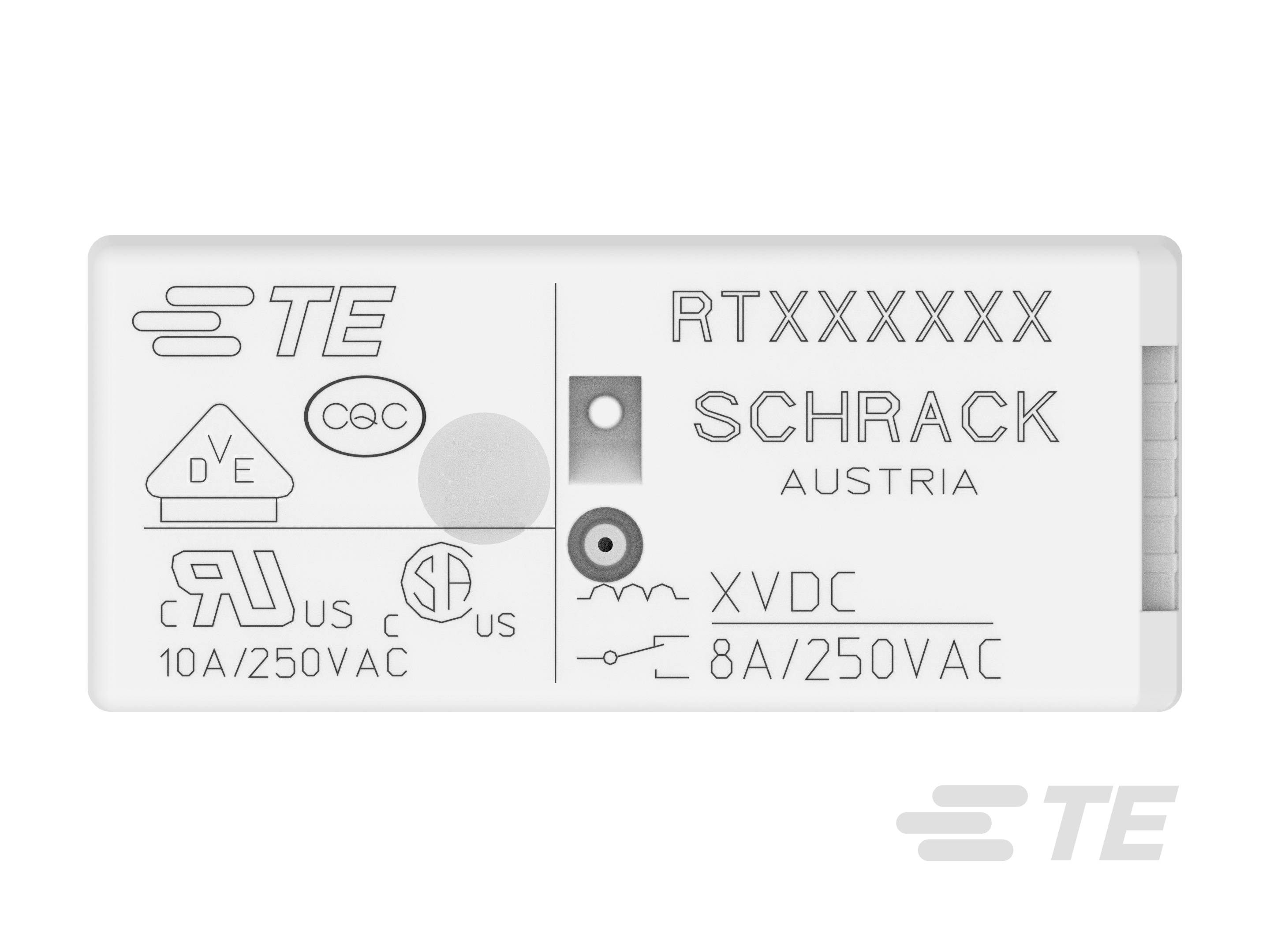 RTE24012 : SCHRACK Electromechanical Relays | TE Connectivity