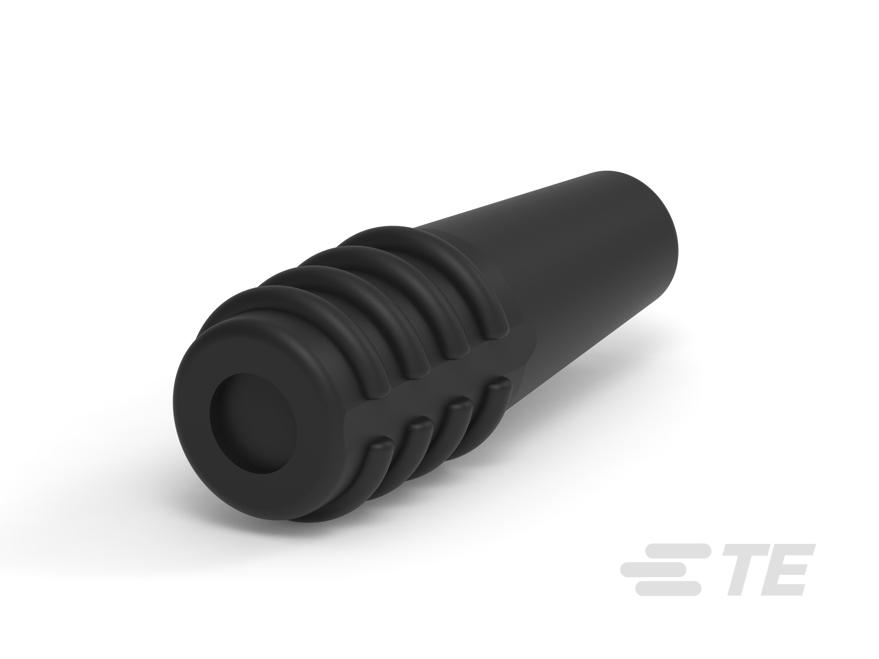Cable Boot Black RG174, 179, 187, 188, 3-1-1478996-6