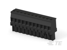 11P TERMI-BLOK VERT PLUG,BLACK-1-1546625-1