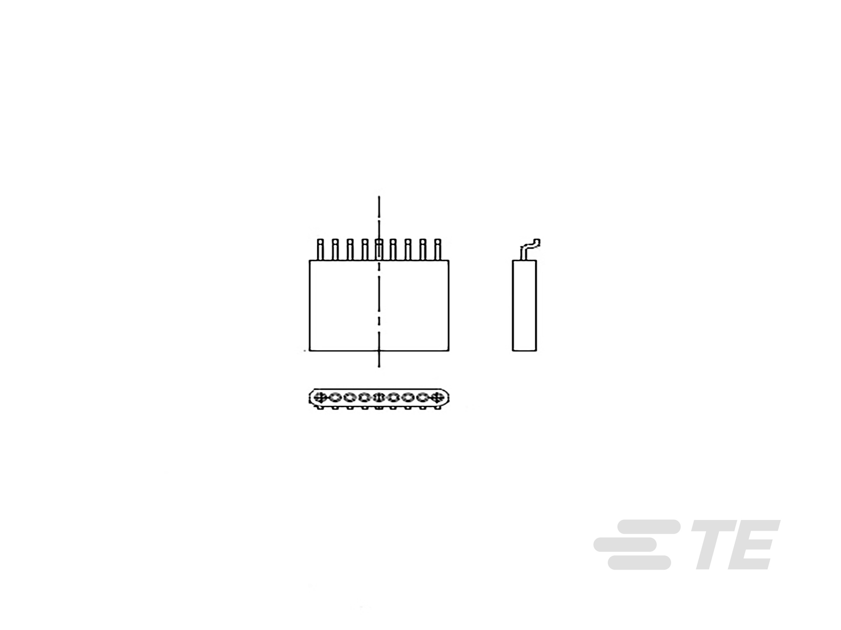 USS009B2T = STRIP CON-1589451-5