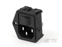 1-1609112-4 : Corcom IECノイズフィルタ無しインレット | TE Connectivity