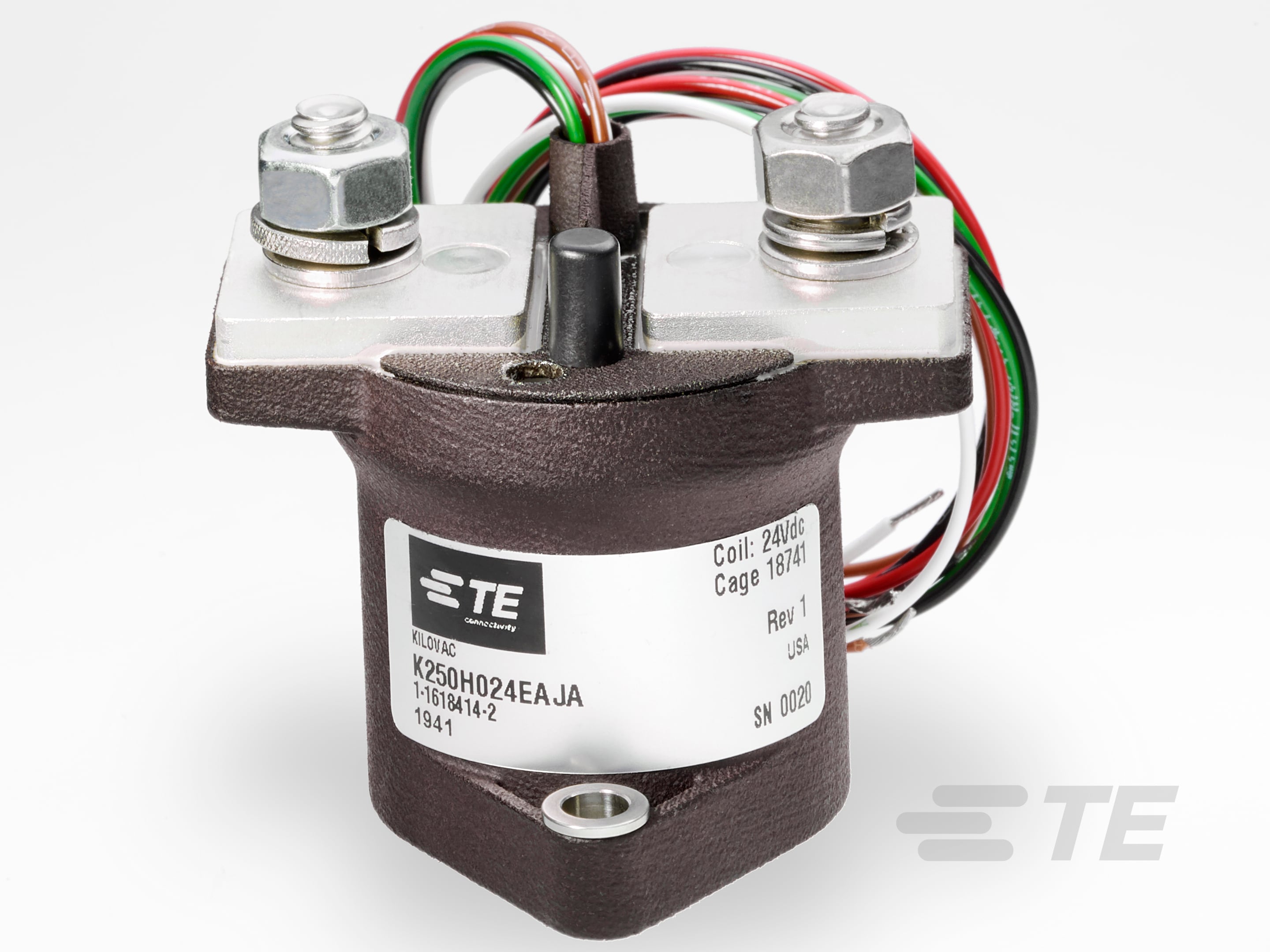 K250H024EAJA = CONTACTOR, SPST-NO, 250A-1-1618414-2