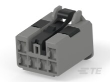 FOG S/W 6P PLUG ASSY GRY-1-1743184-3