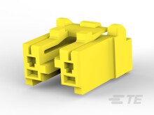 GIC 7.92 2POS PLUG YELLOW KEYING B-1-1747050-4