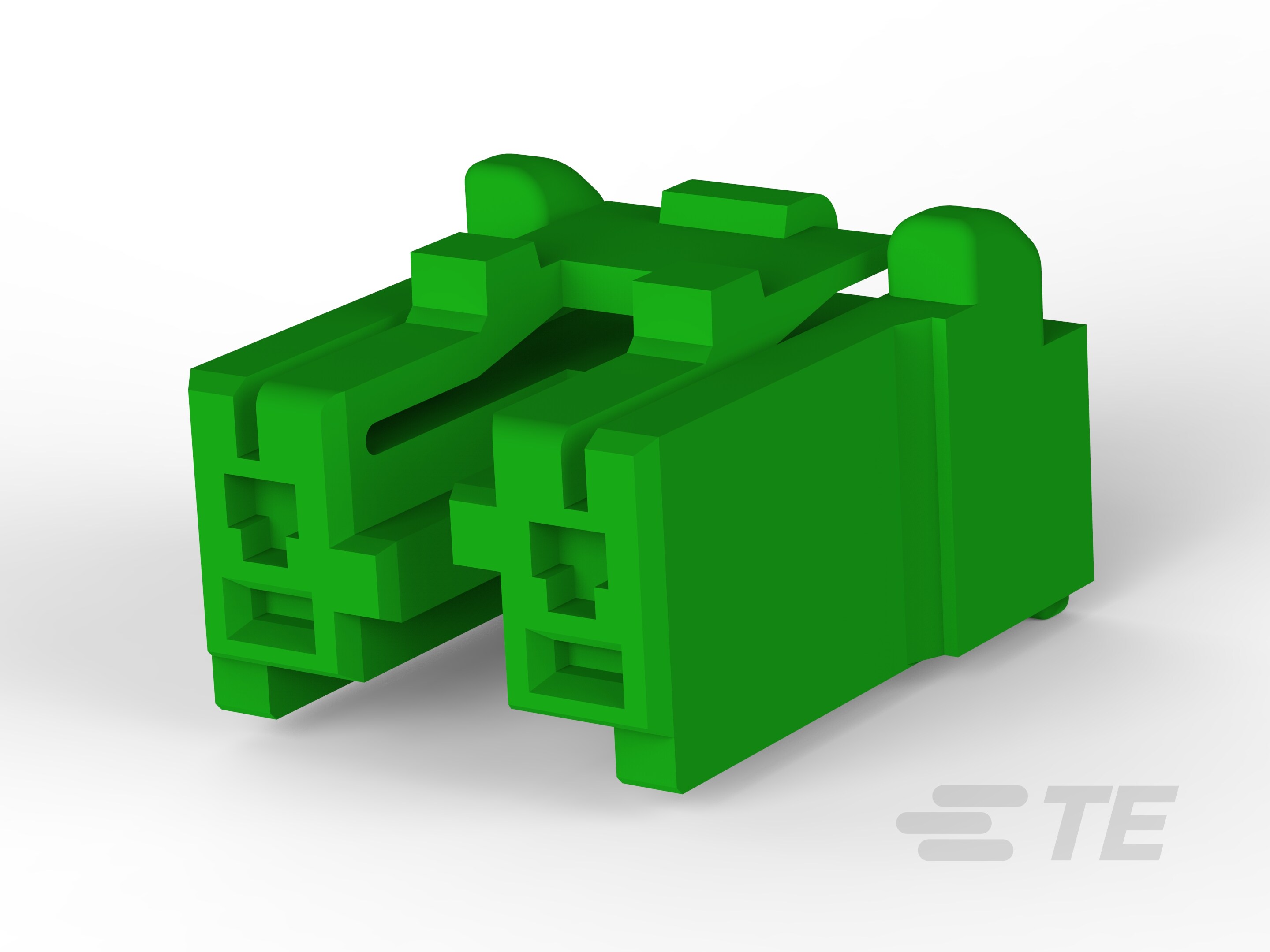 GIC 7.92 2POS PLUG GREEN KEYING B-1-1747050-5