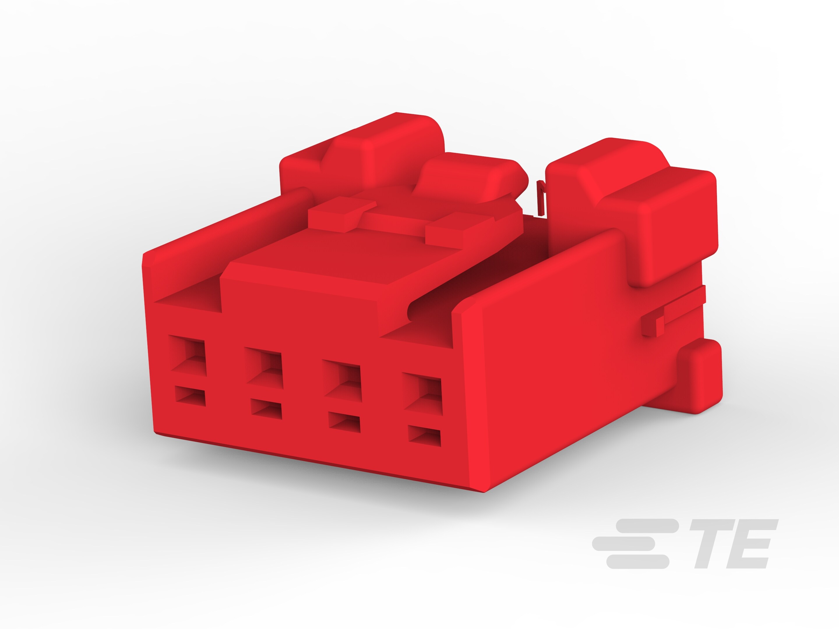 GRACE INERTIA CONN 2.5 PLUG HSG 4P RED-1-1747066-4