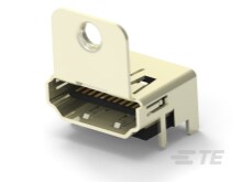 Std HDMI, RA, SMT, Panel grd, Flange-1-1747981-4