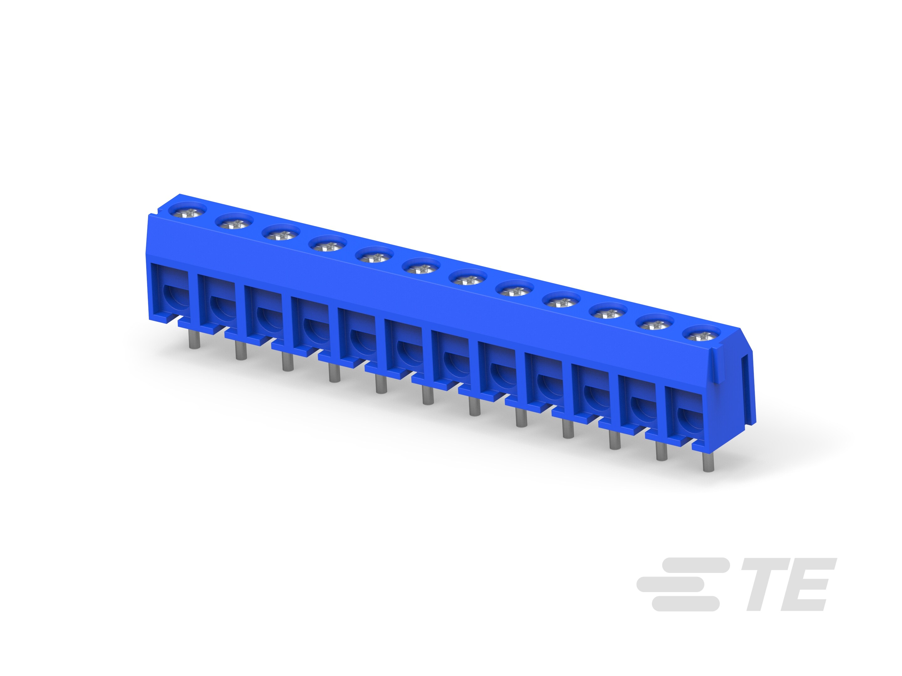 12P TB ,90deg, VT, 5mm, Blue,w/interlock-1-1776244-2