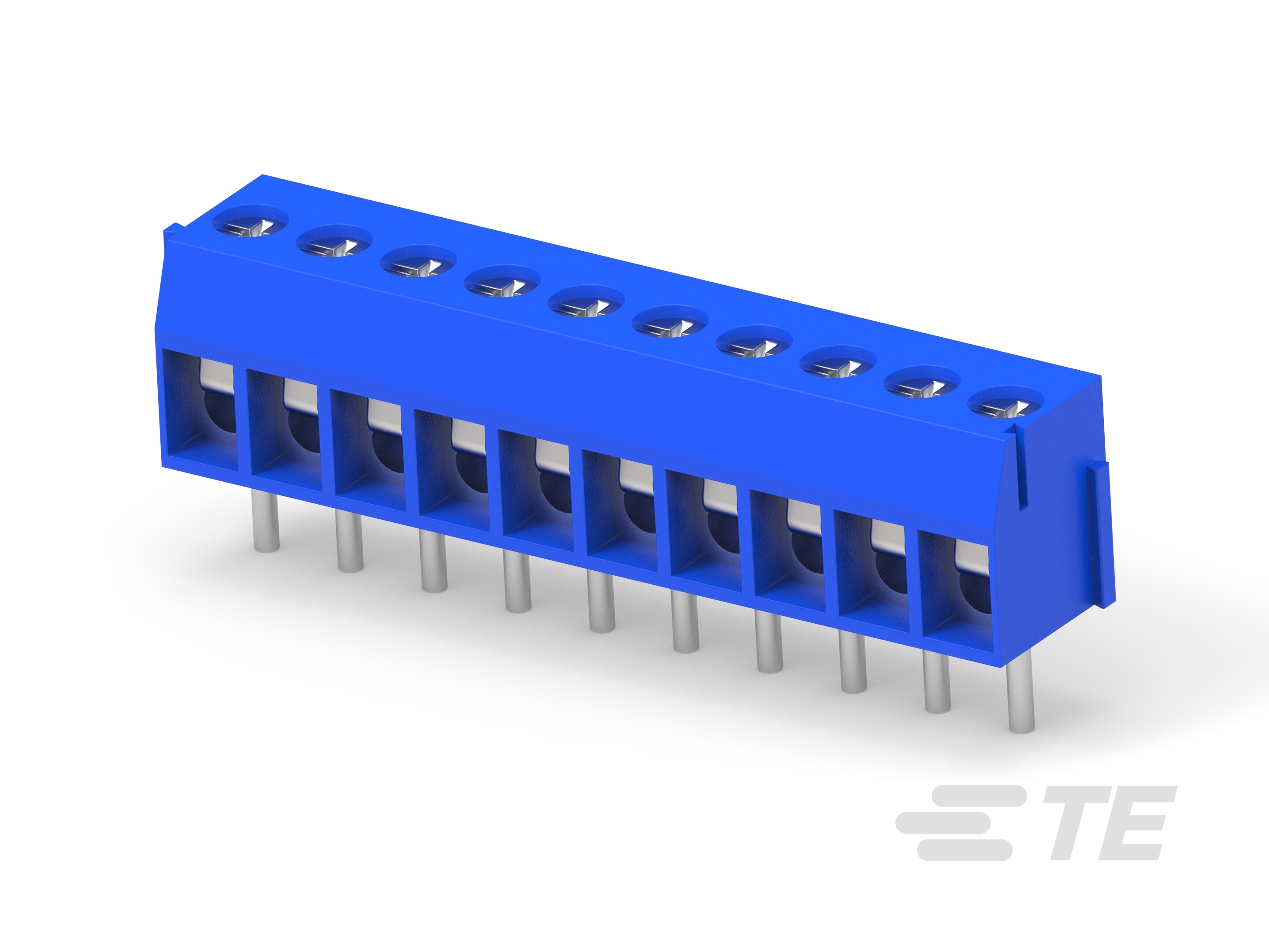 10P TB ,90deg,VT,3.5mm,Blue,w/interlock-1-1776275-0