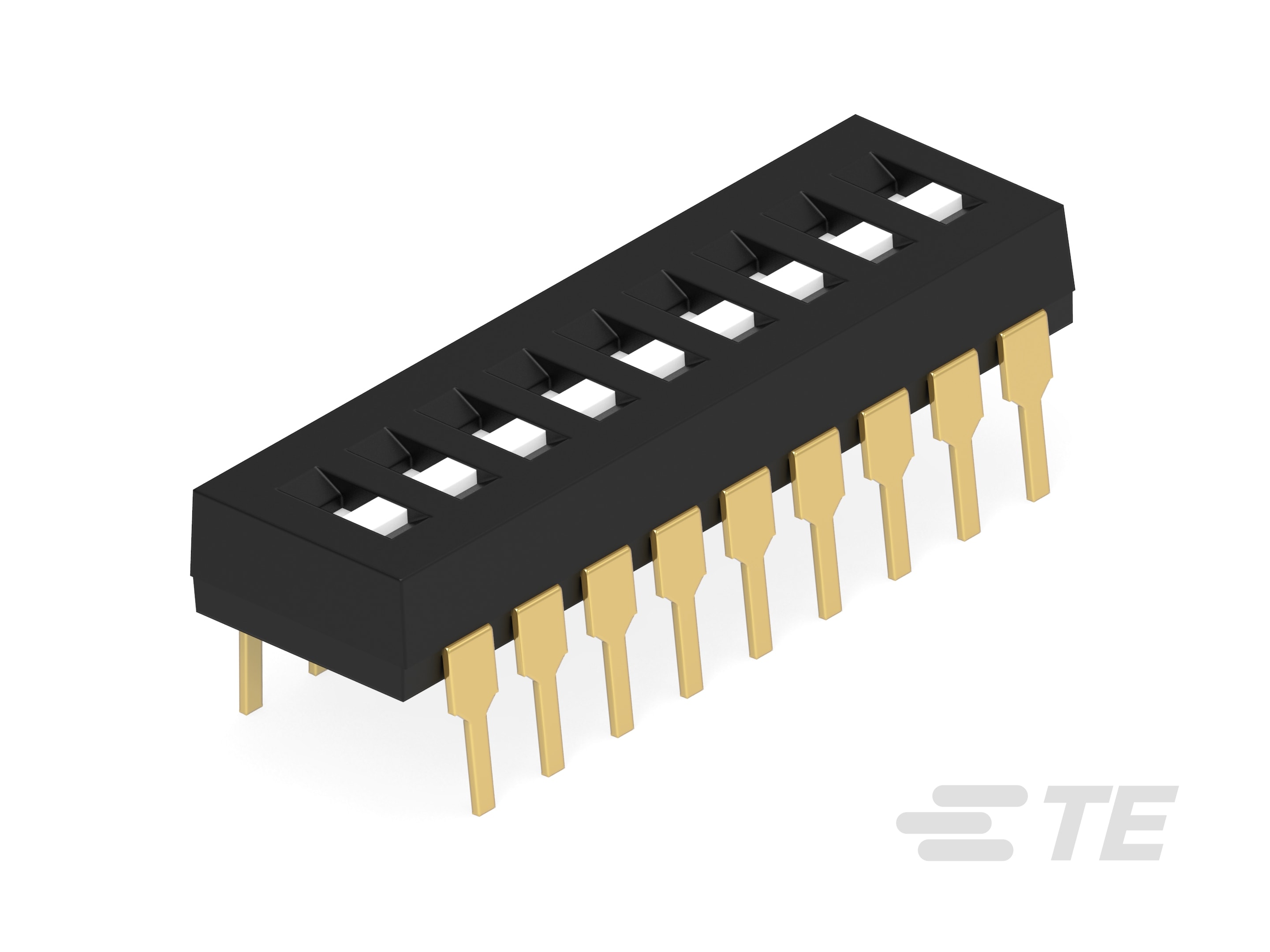 ADF0904=DIP SWT,FLUSH,THRU/HL-1-1825002-5