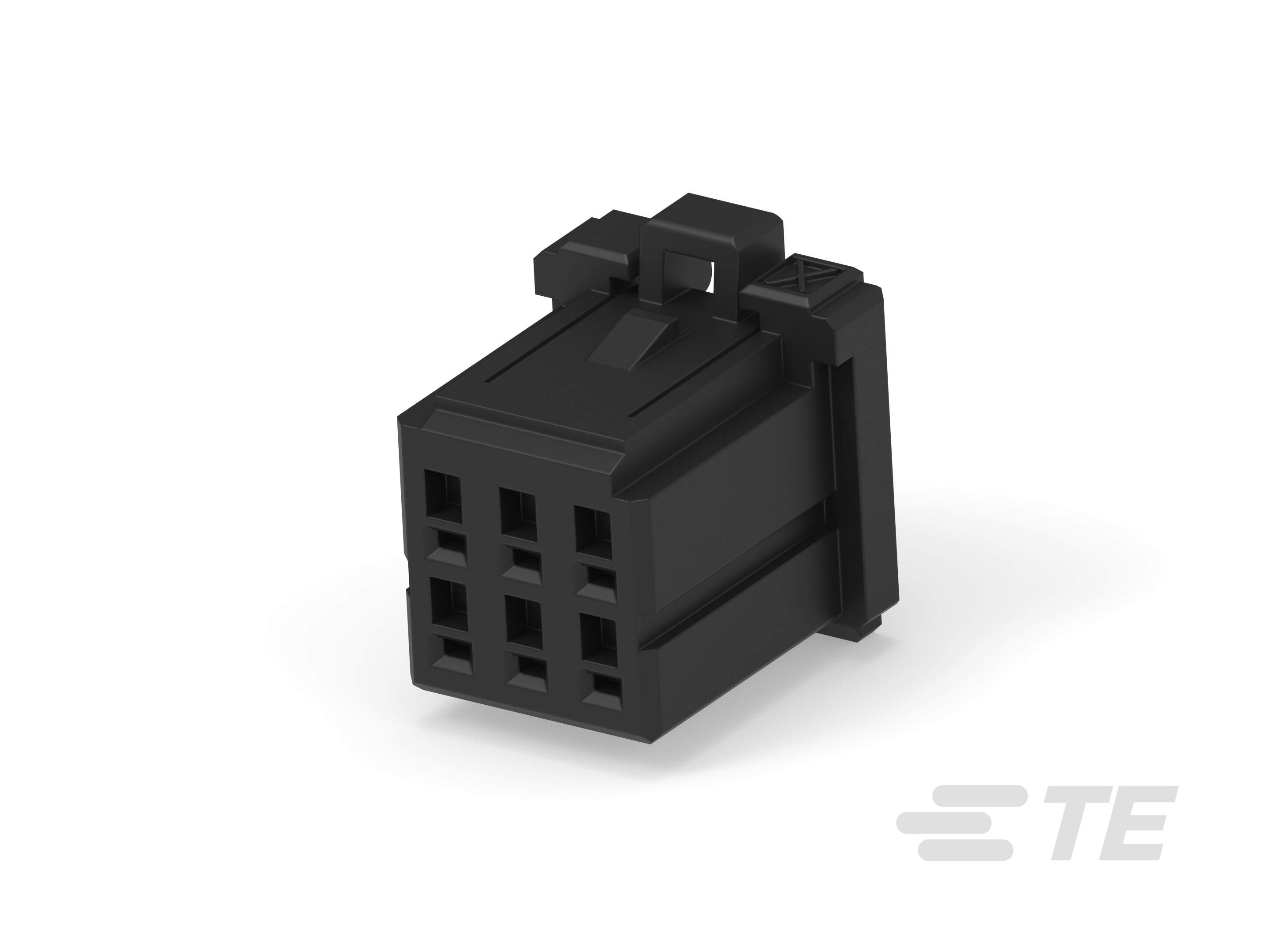 DYNAMIC 1200D REC HSG 6P X BLACK-1-1827864-3