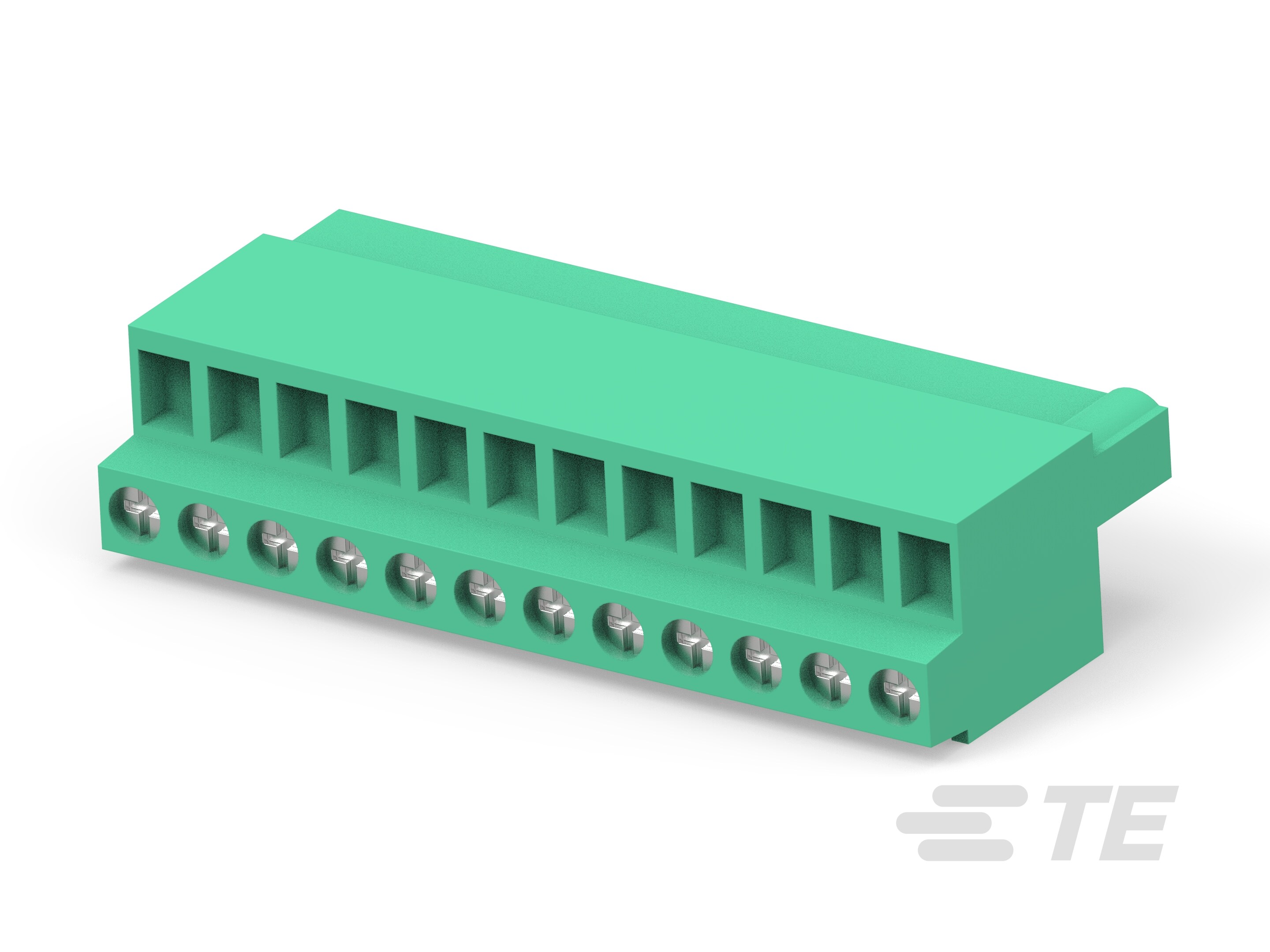 Plug, 5.08mm, Gn, Ss & WE same side, 12-1-1986484-2