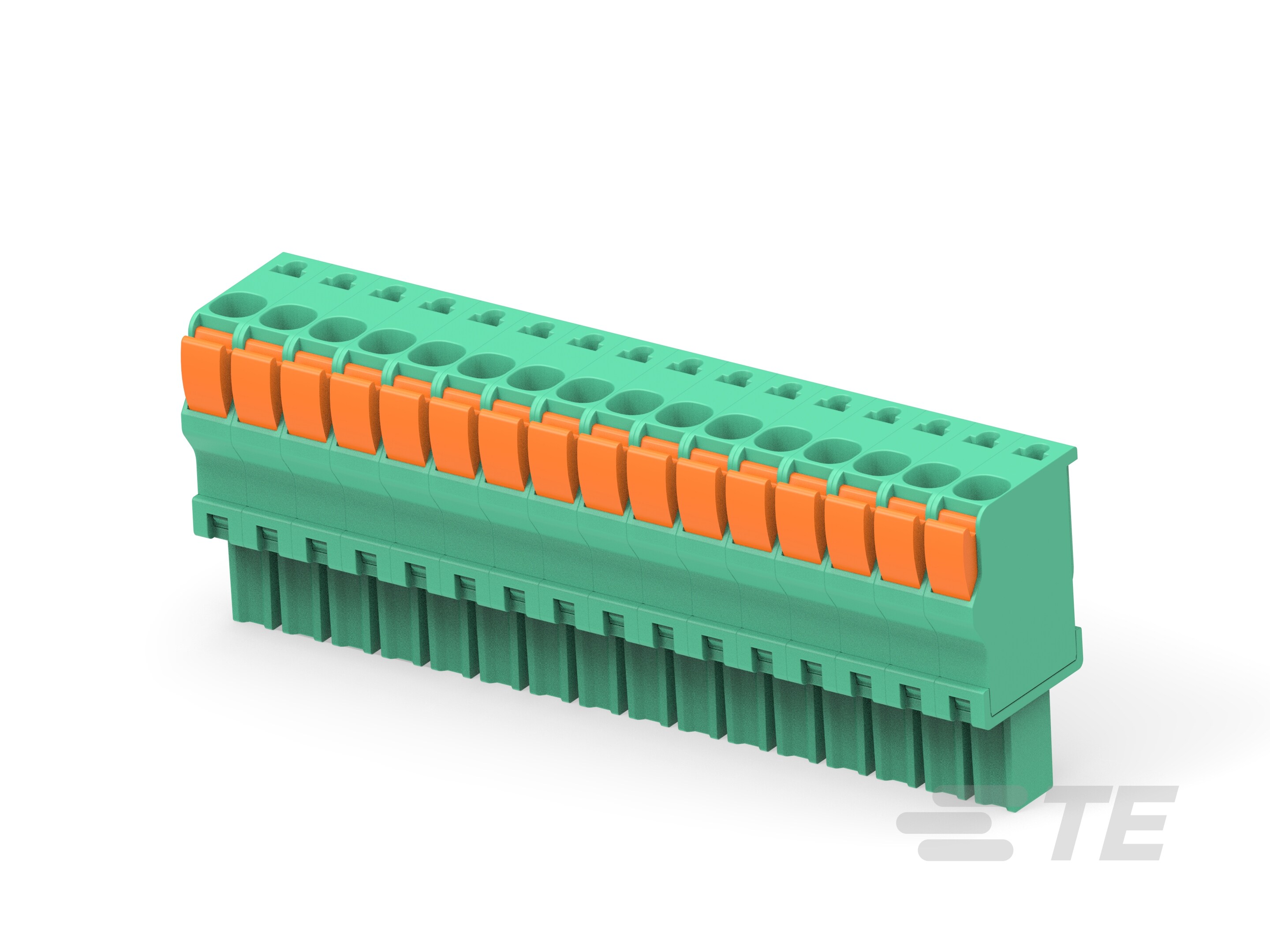 STR PLUG SPRING TYPE LH 16P, 3.50mm-1-1986693-6