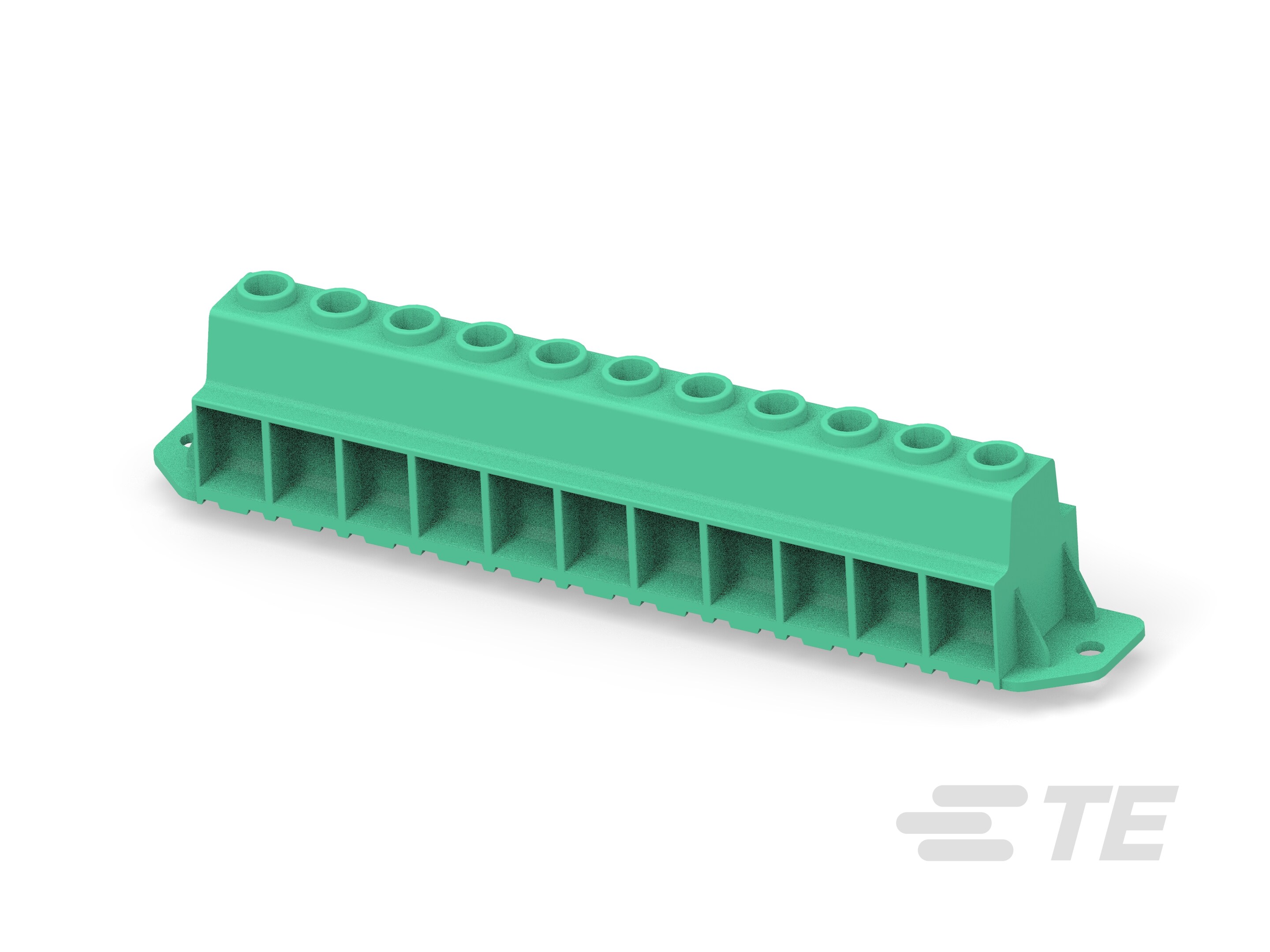 PWR TB 2PIN 11P,15.00 PCB-FLANGE-1-1986715-1