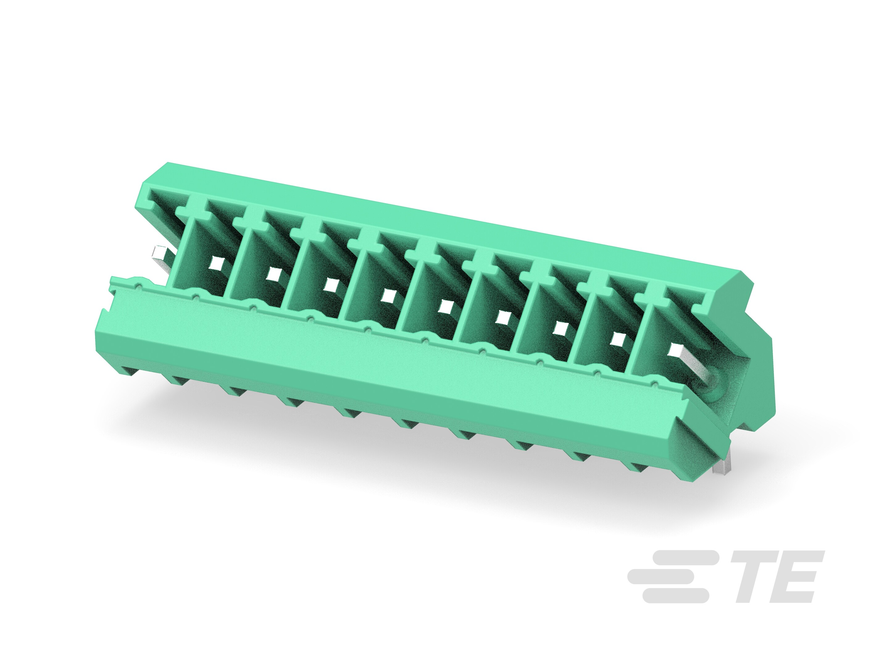 10P, MALE CON, 3.81MM,45D,M-1-1986825-0