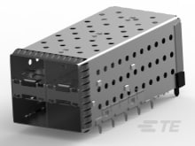 SFP+ assy 2x2 EMI Spg No LP Enhanced