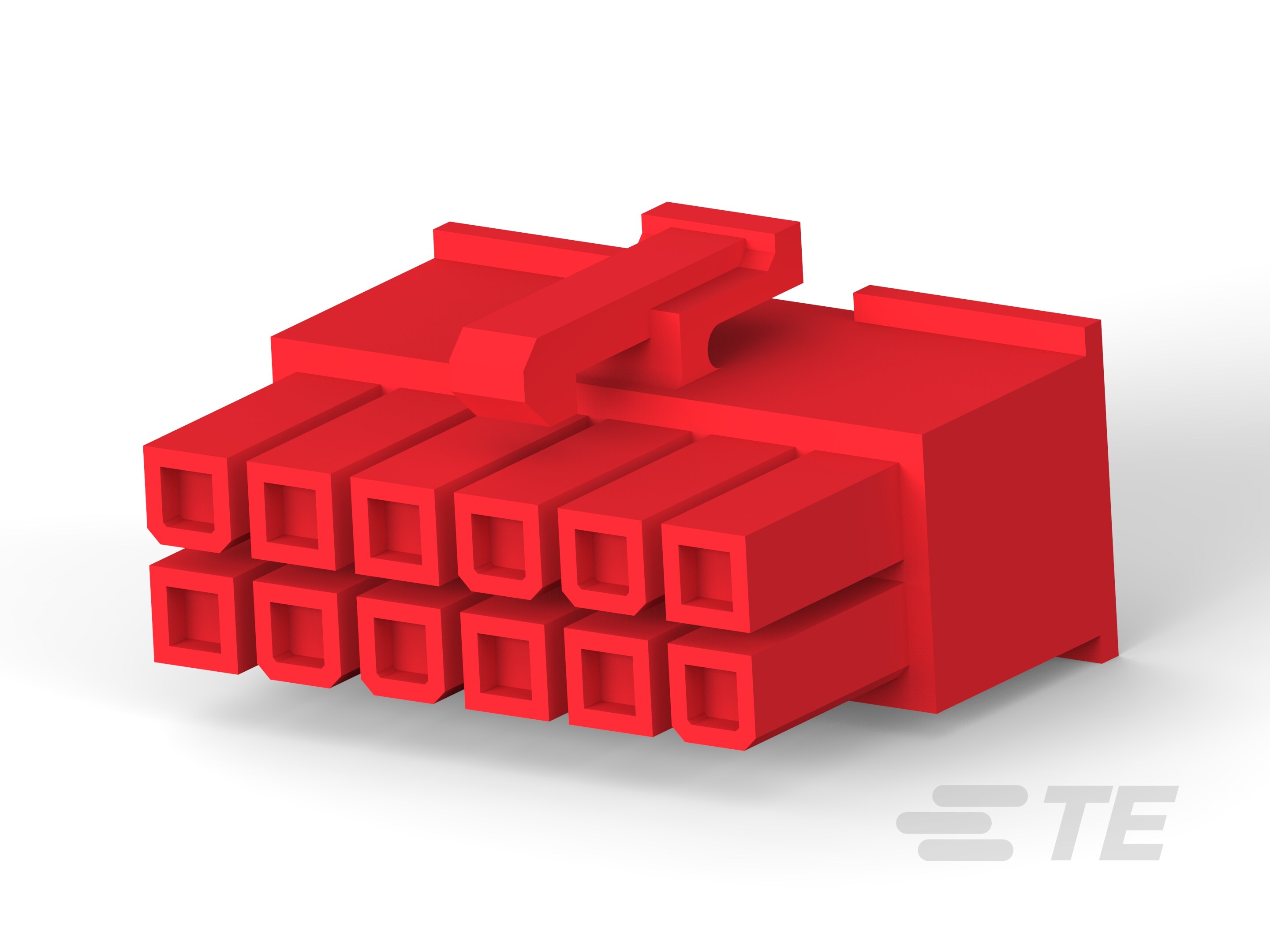 12P RCPT VAL-U-LOK V2 RED-1-2029091-2