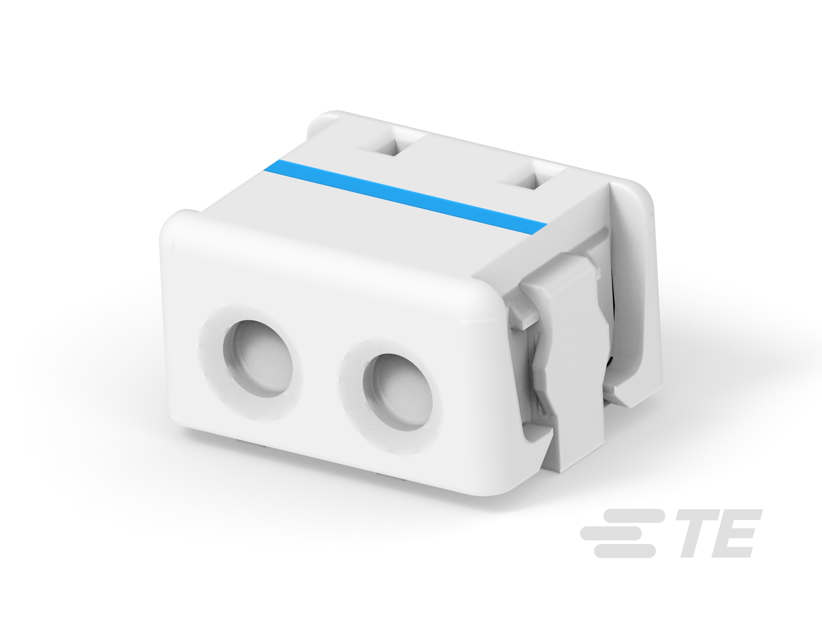 Connector, SMT-IDC,  2 POS, 20 AWG-1-2106003-2