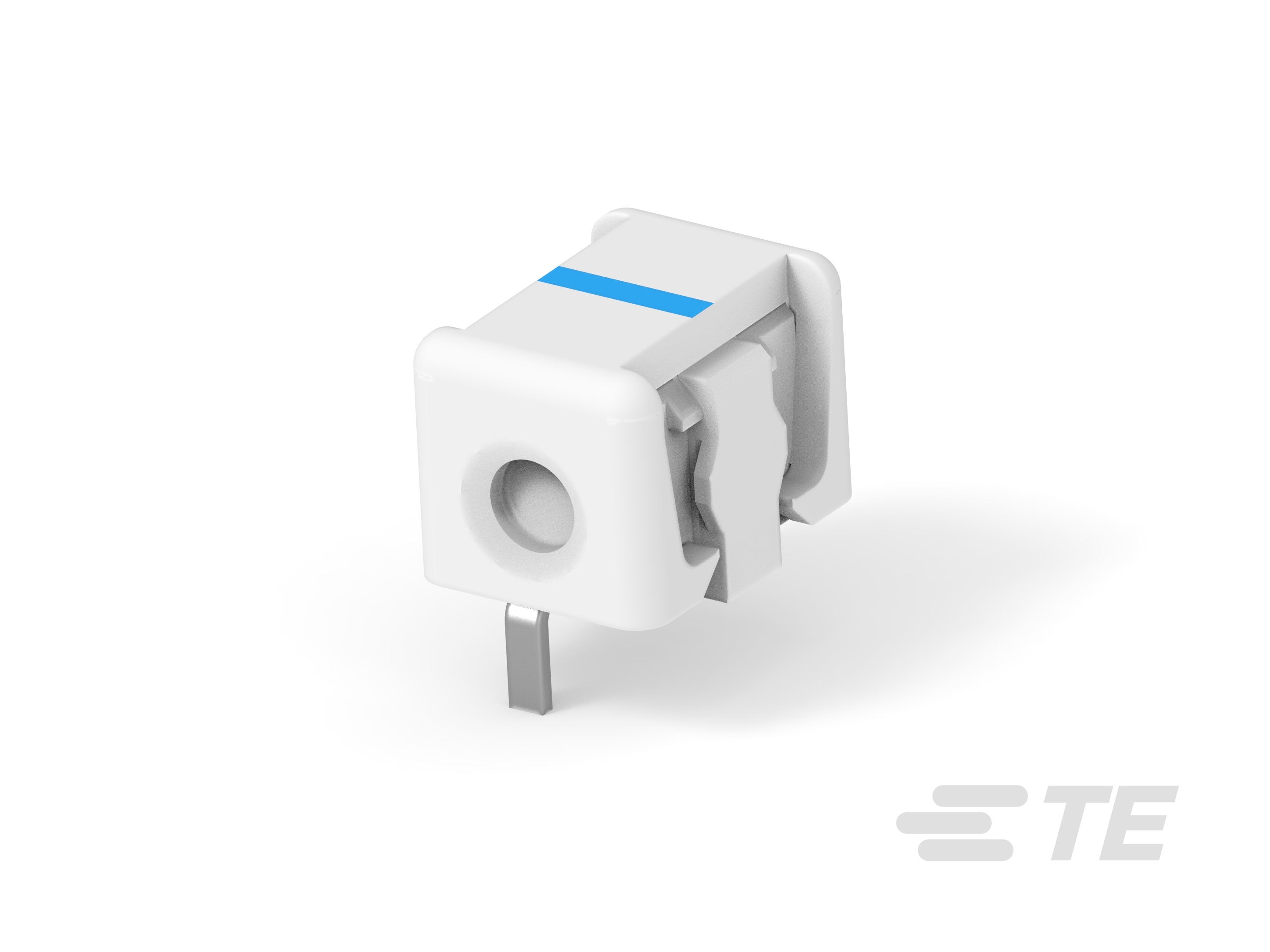 Connector, Thru Hole-IDC, 1 pos, 20AWG-1-2106489-1